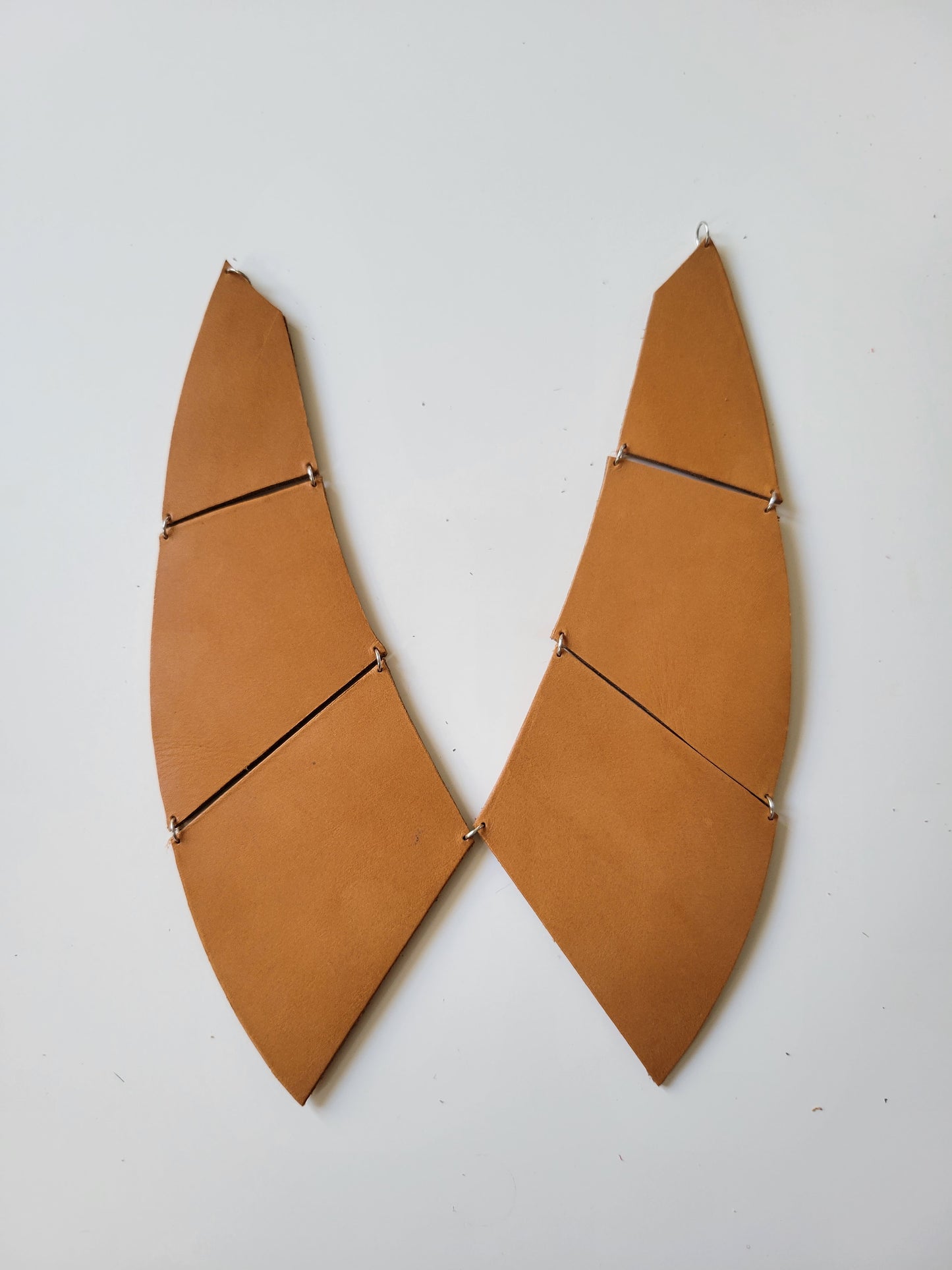 Collier faux col cuir upcyclé patchwork - Atelier Claire Zhou x 114 paris
