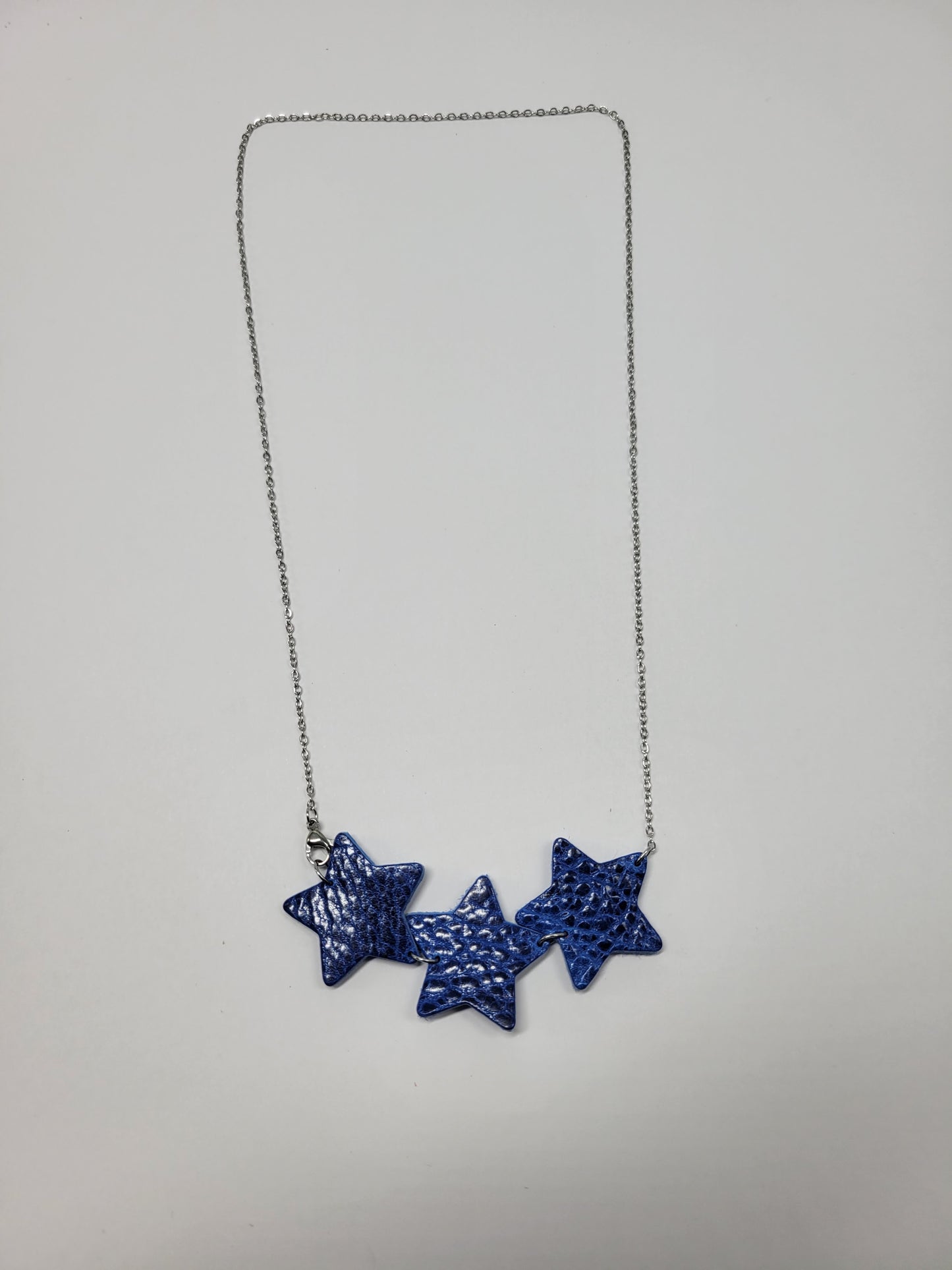 Collier cuir recyclé sequin - Atelier Claire Zhou x 114 Paris