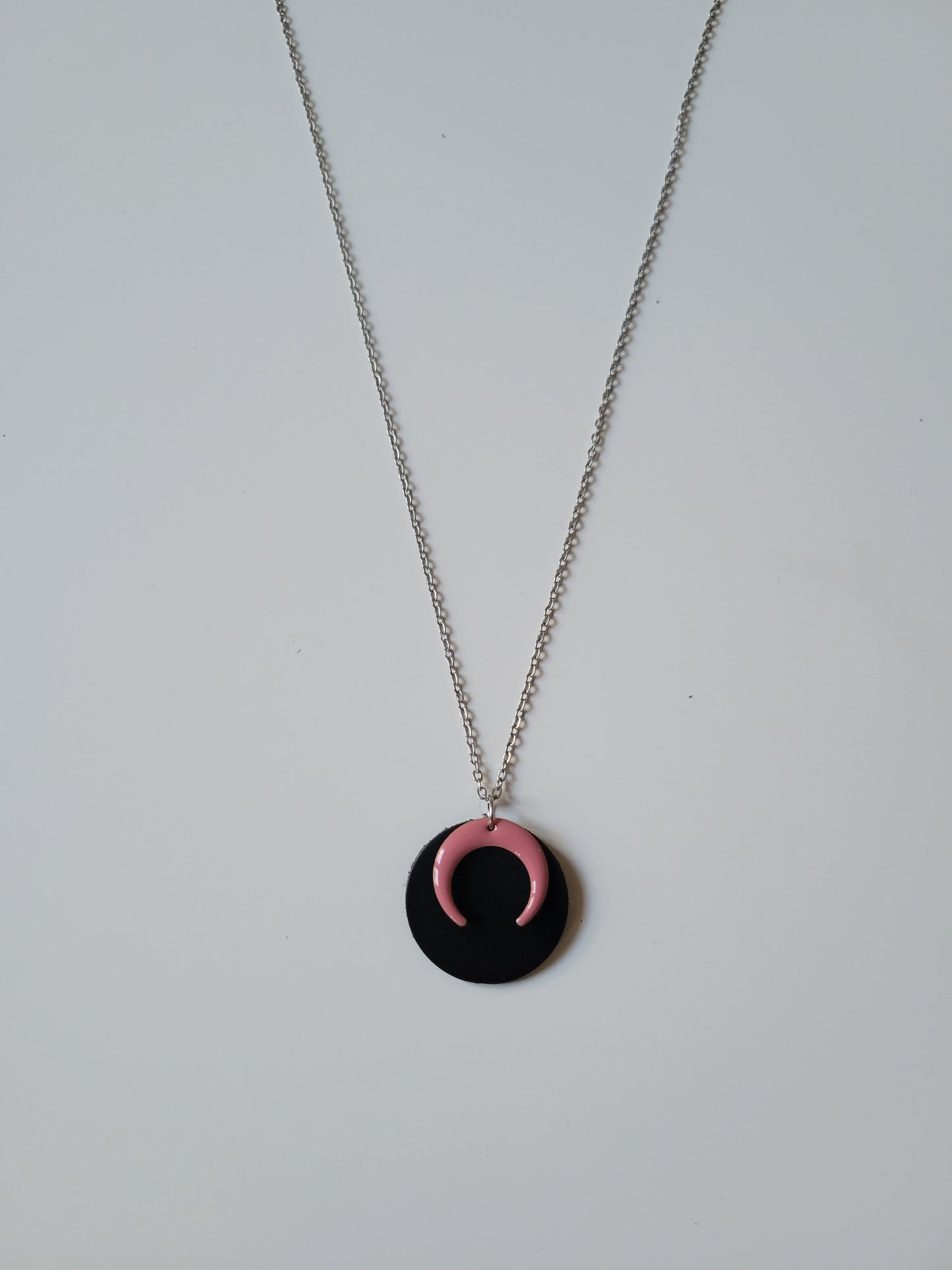 Collier cuir recyclé sequin - Atelier Claire Zhou x 114 Paris