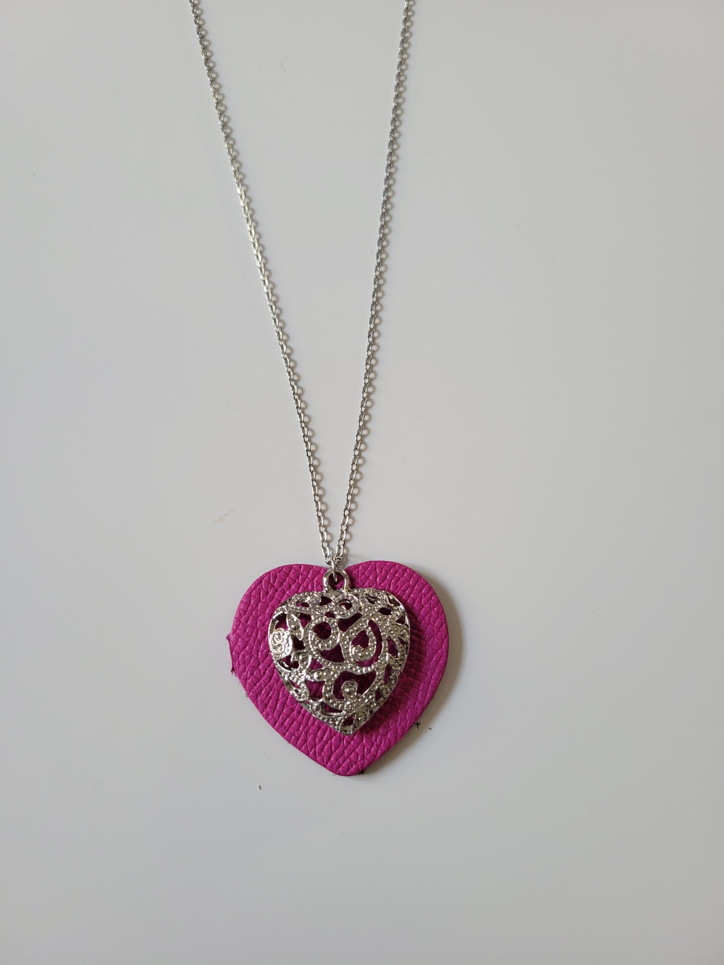 Collier cuir recyclé sequin - Atelier Claire Zhou x 114 Paris