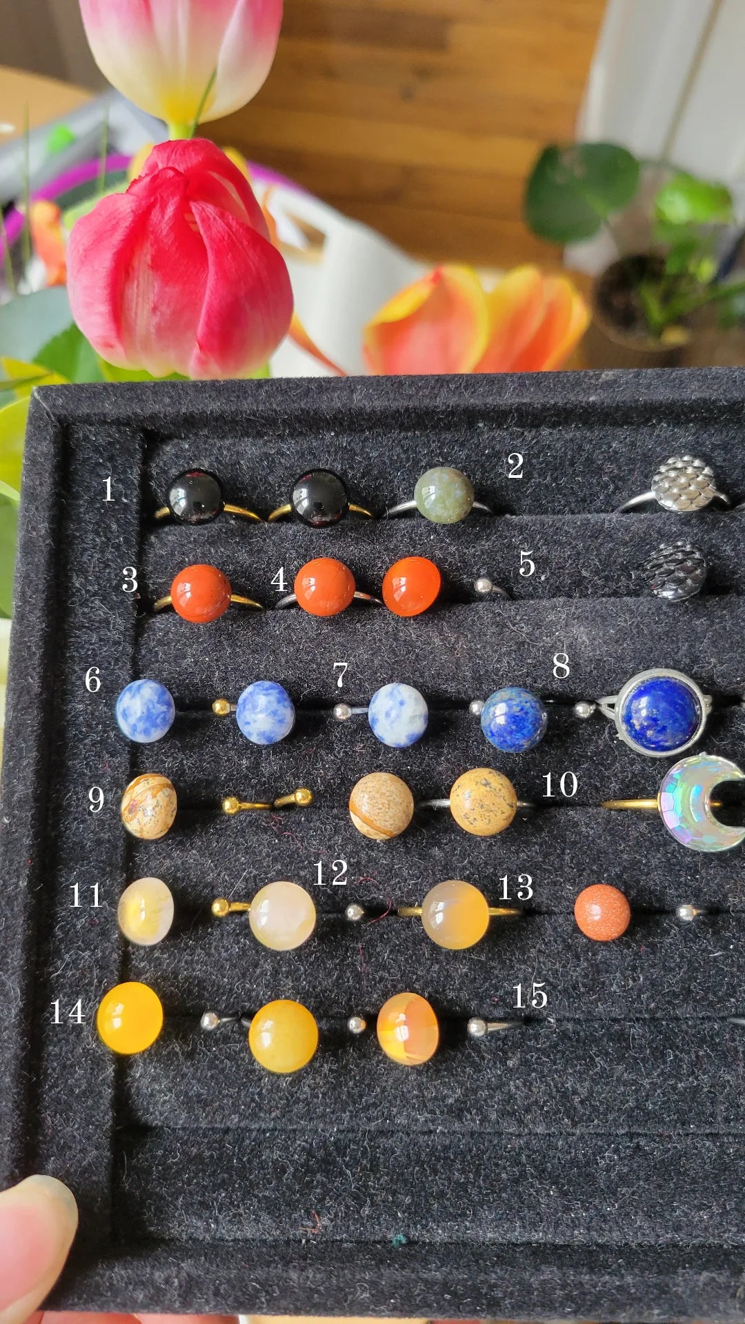 Bague pierre naturelle - ELLE