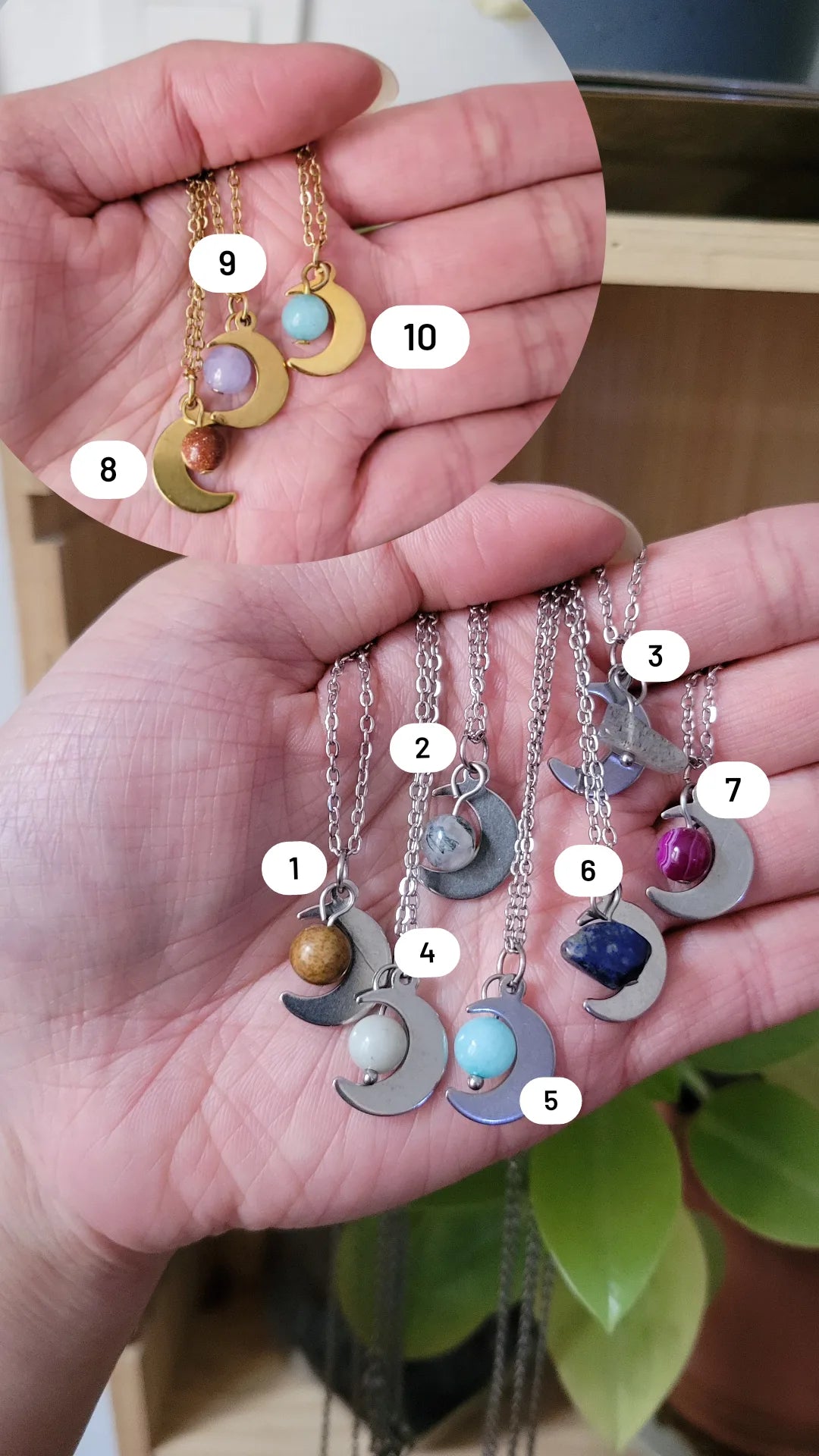 Collier lunaire - LUNE