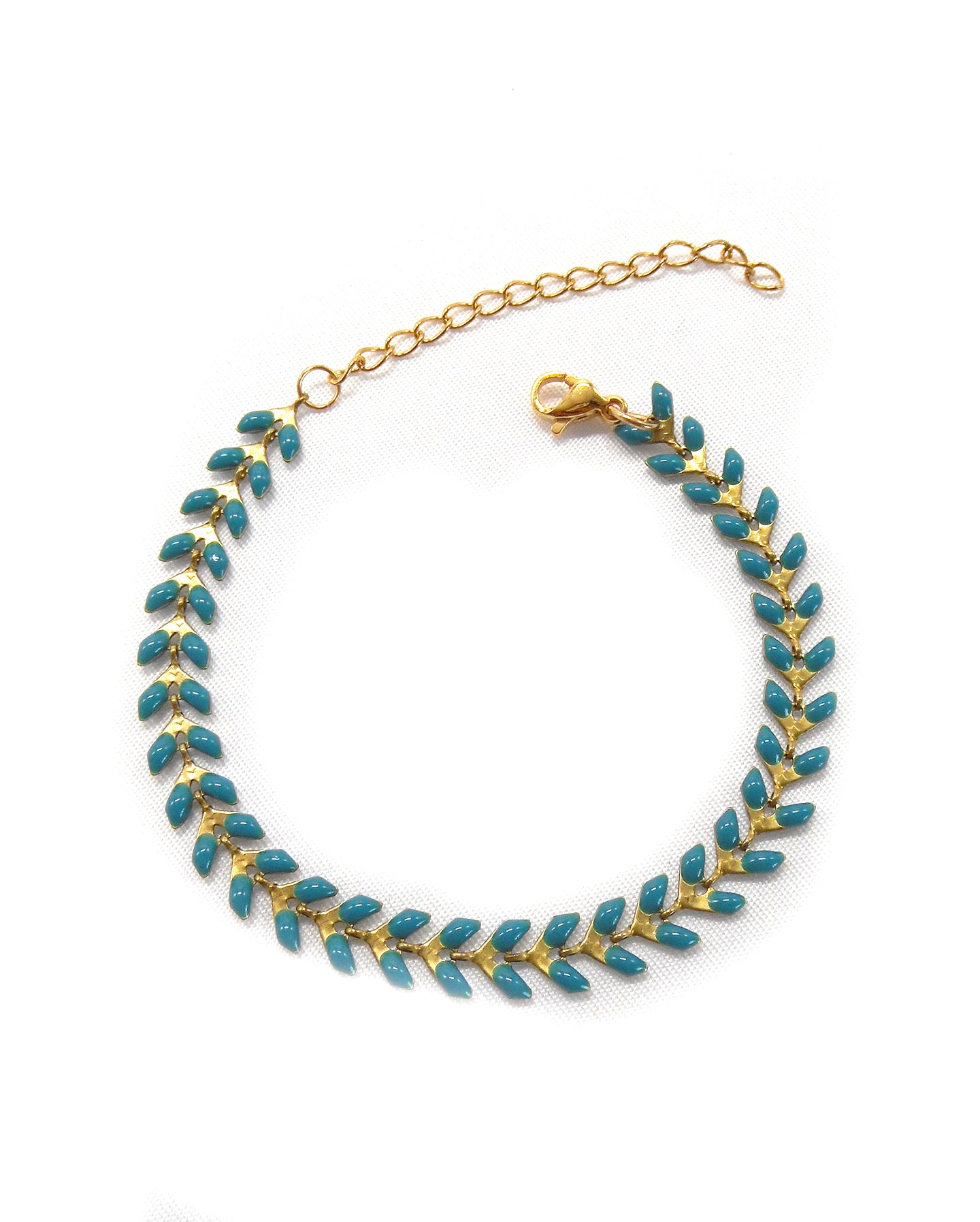 Bracelet chaine épis colorés - ELISABETH
