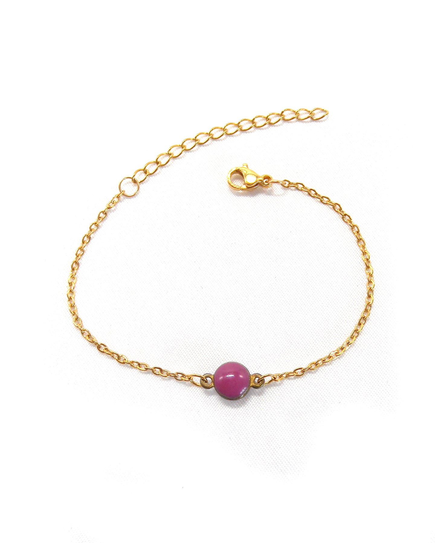 Bracelet perle émaillé coloré - GINA