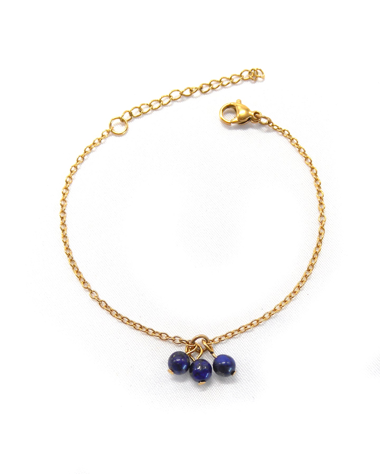 Bracelet 3 pierres pendantes - MELINDA