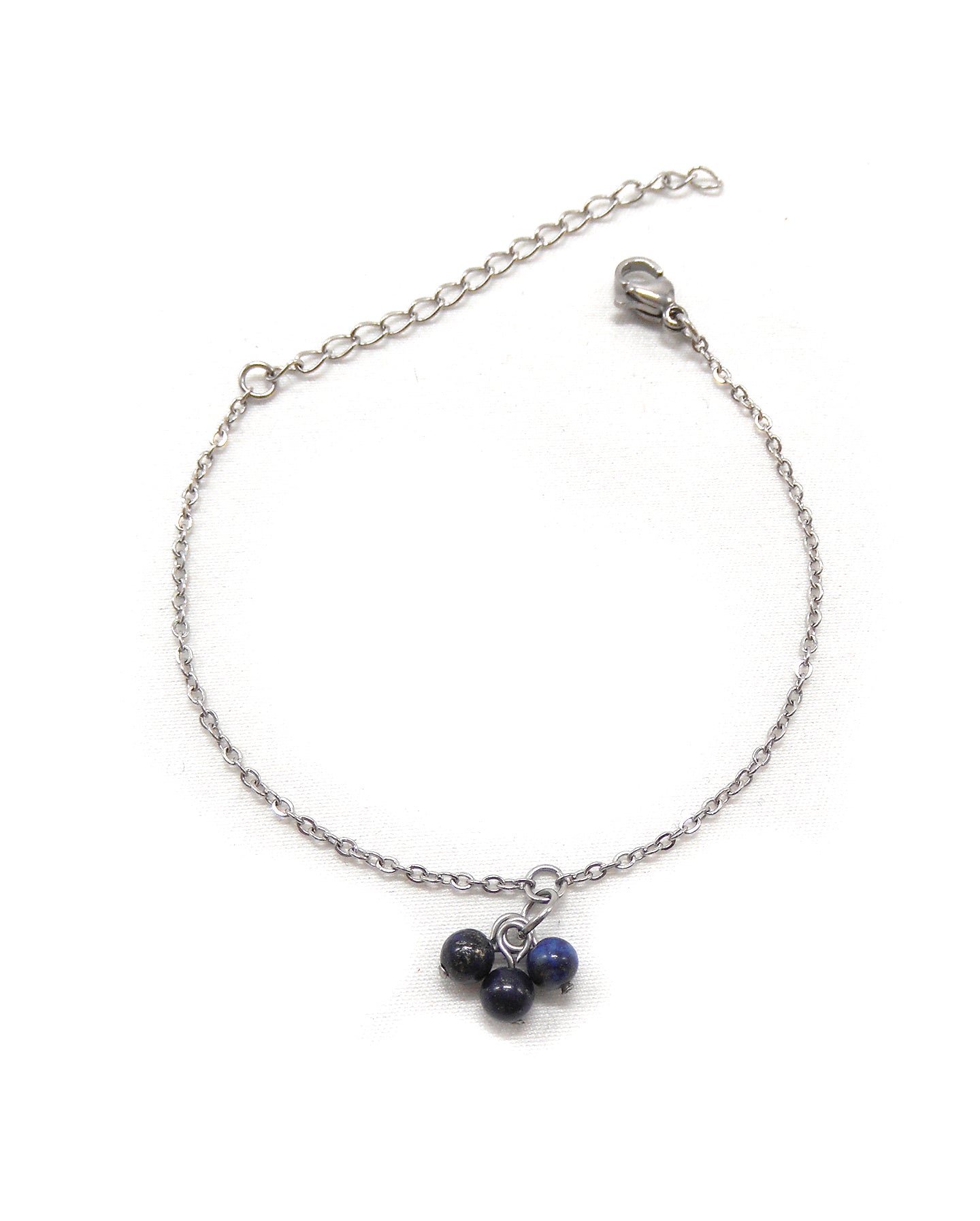 Bracelet 3 pierres pendantes - MELINDA