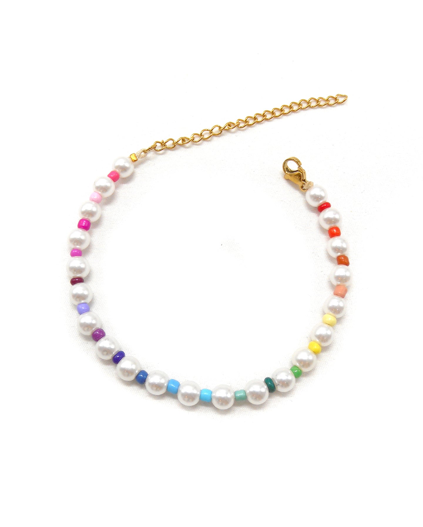 Bracelet coloré arc-en-ciel - NAHELLE