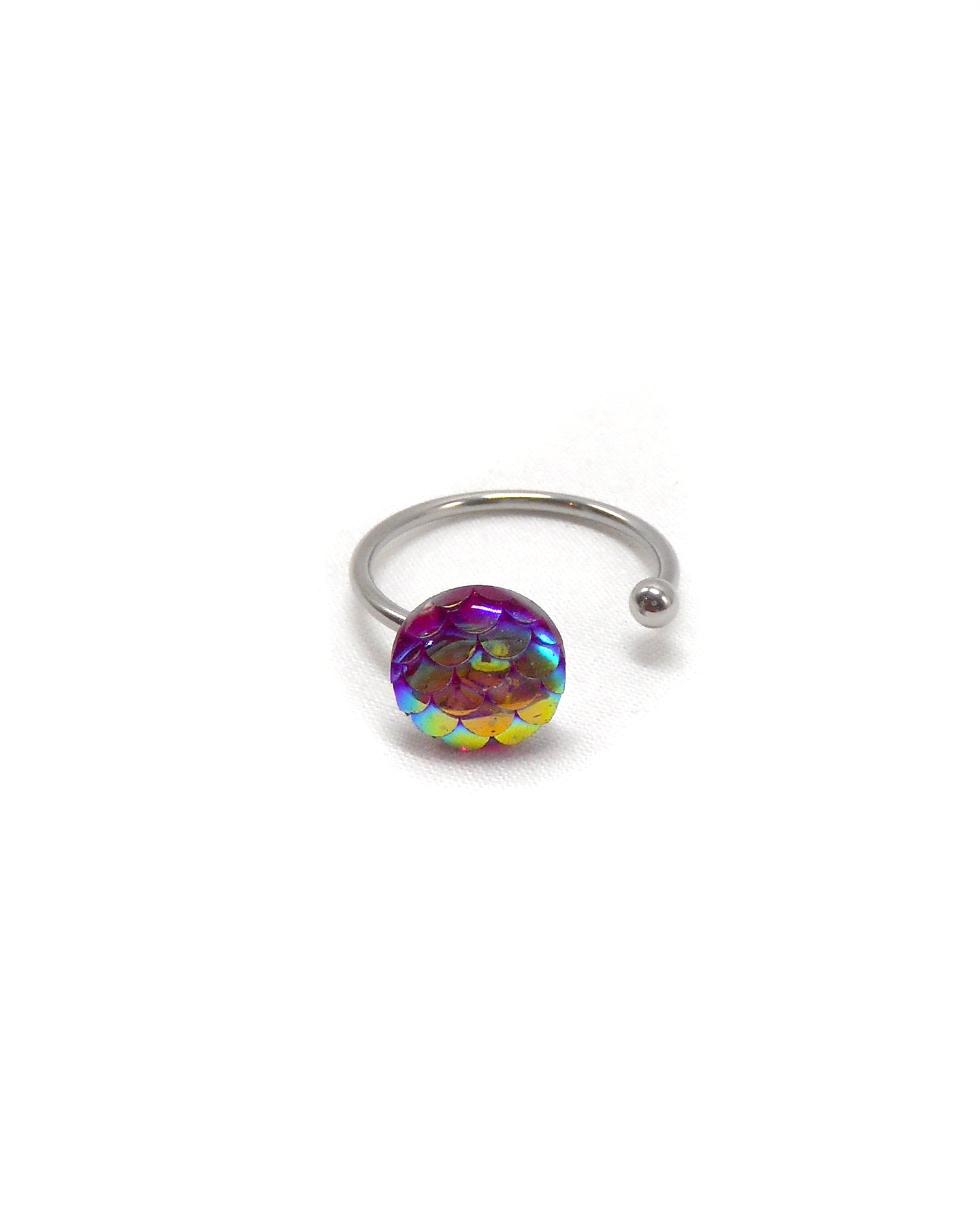 Bague acier inoxydable - ELLE/MOON/CLARISSE/MERMAID