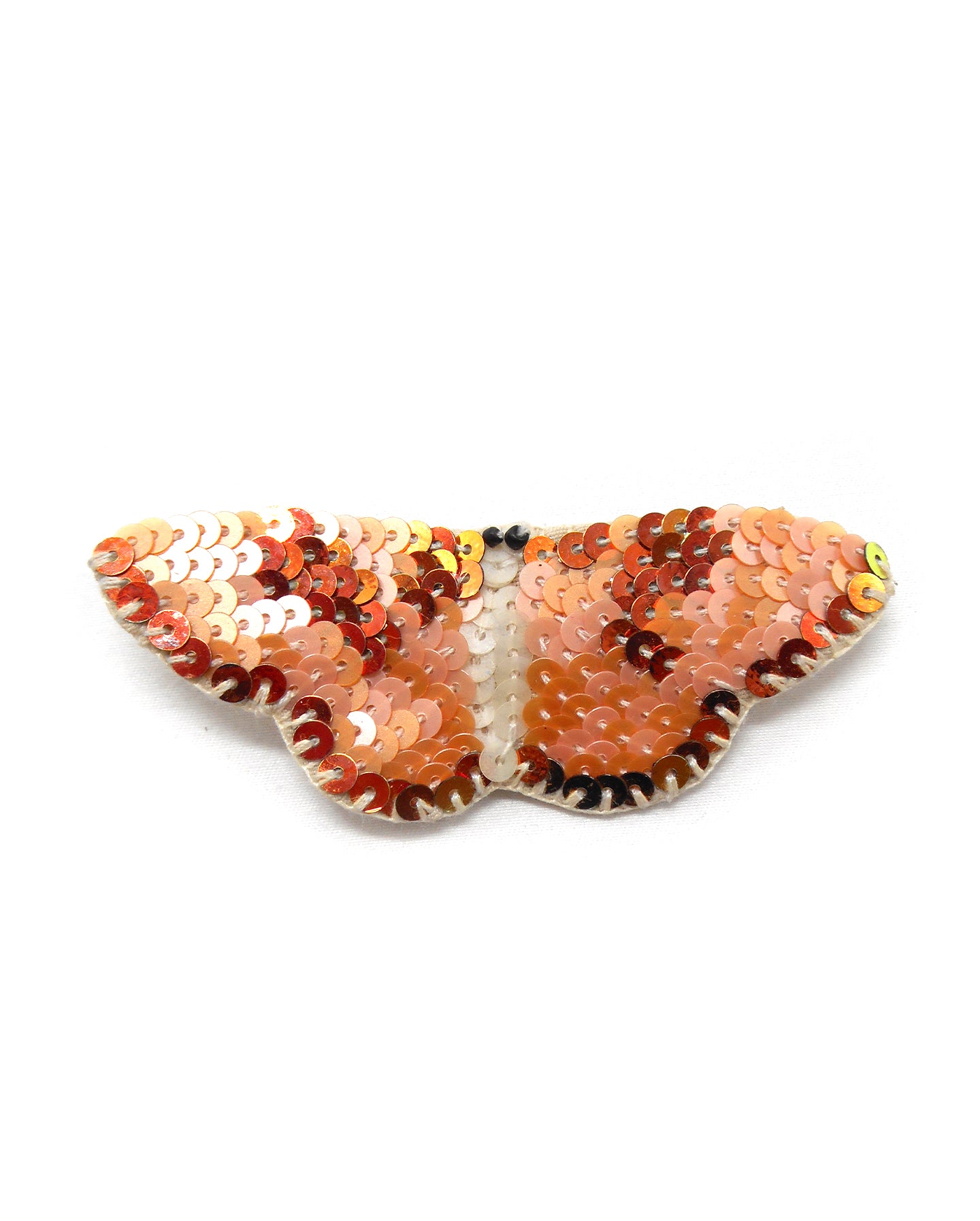 Broche brodée main - PAPILLONS