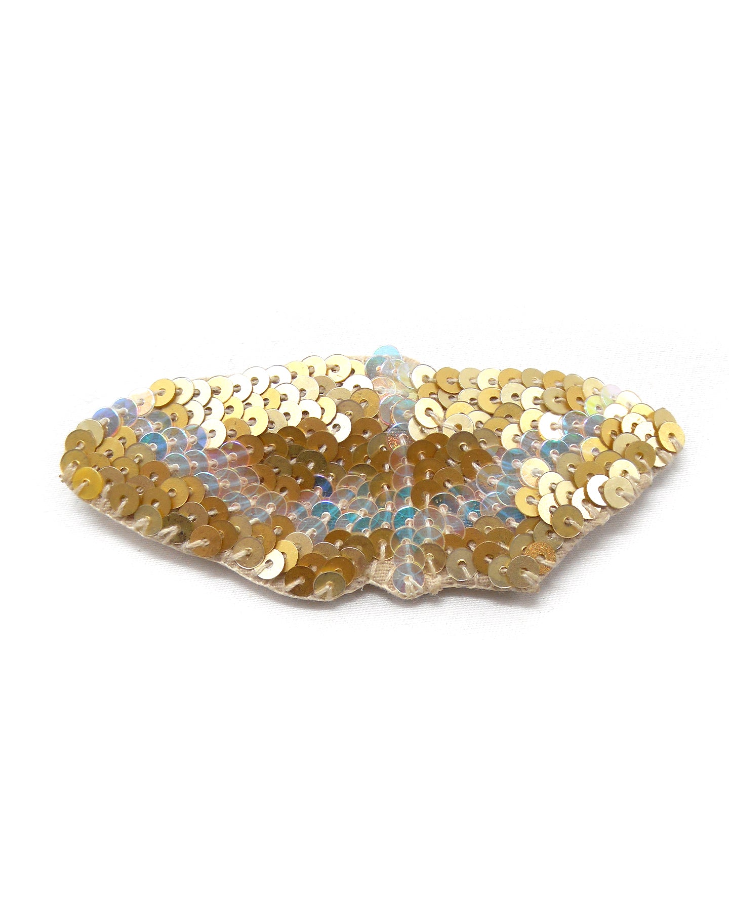 Broche brodée main - PAPILLONS