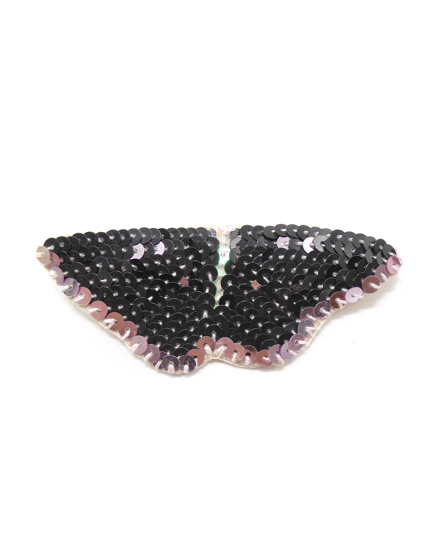 Broche brodée main - PAPILLONS