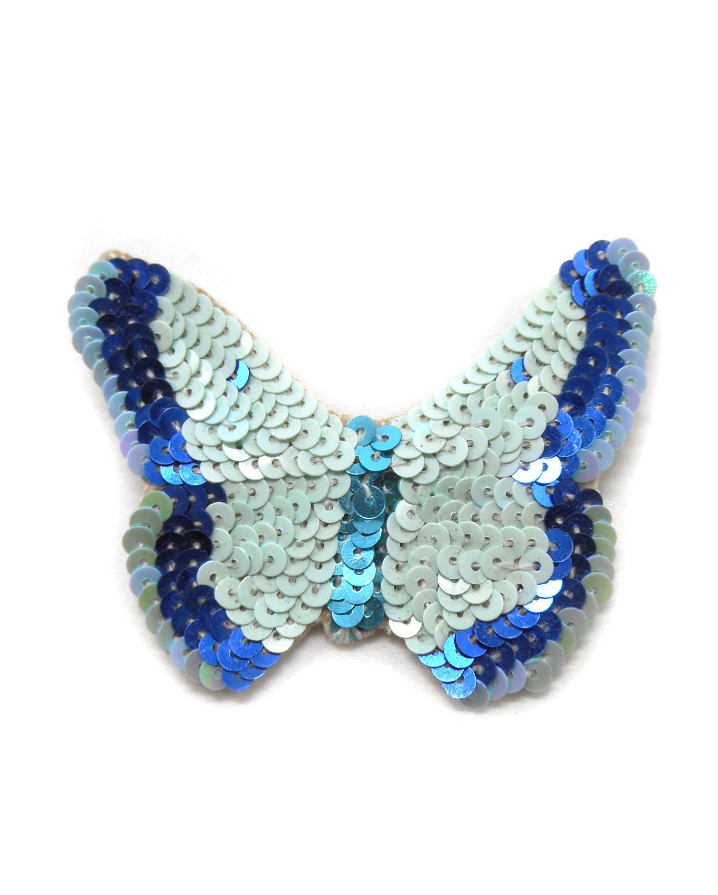 Broche brodée main - PAPILLONS