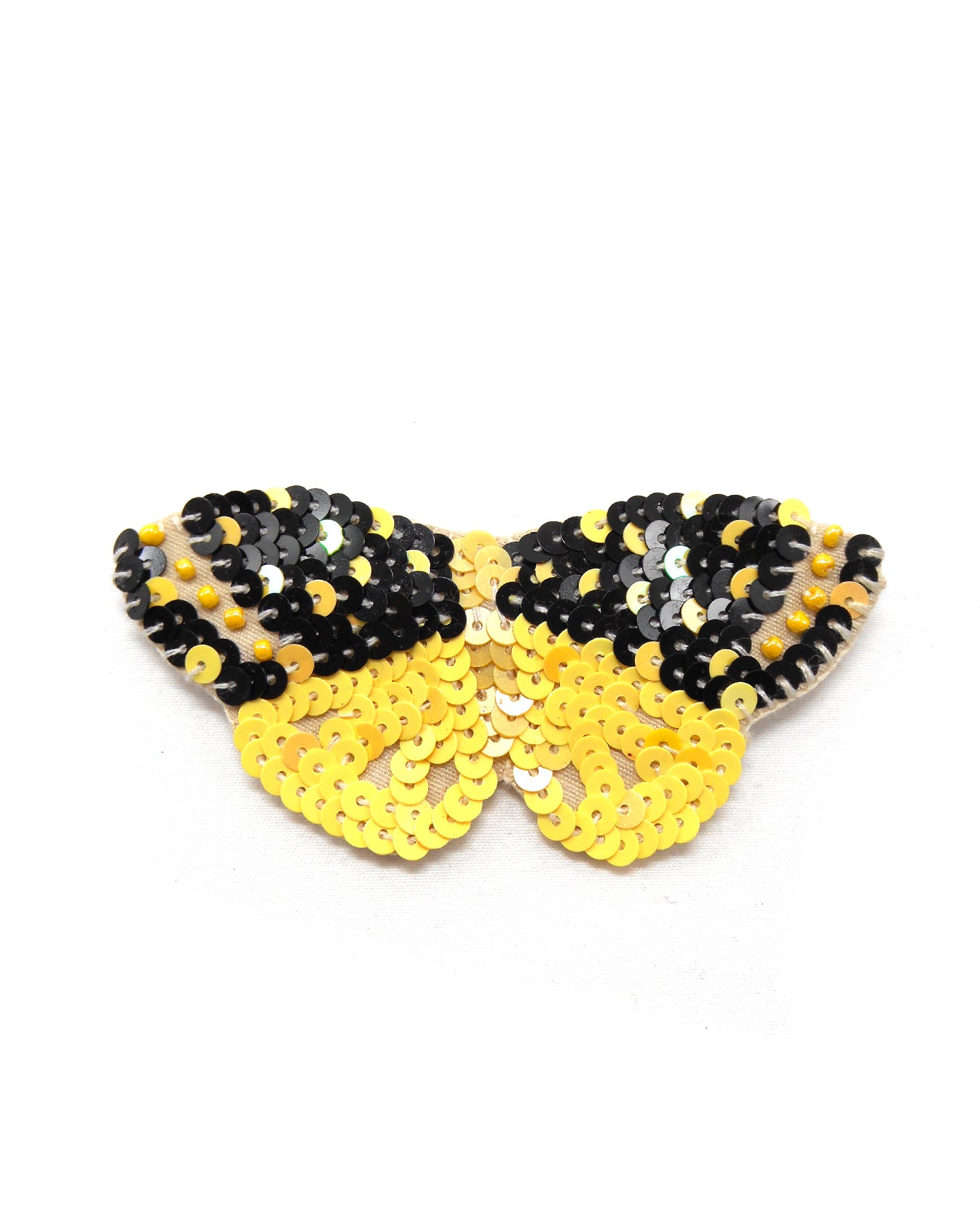 Broche brodée main - PAPILLONS