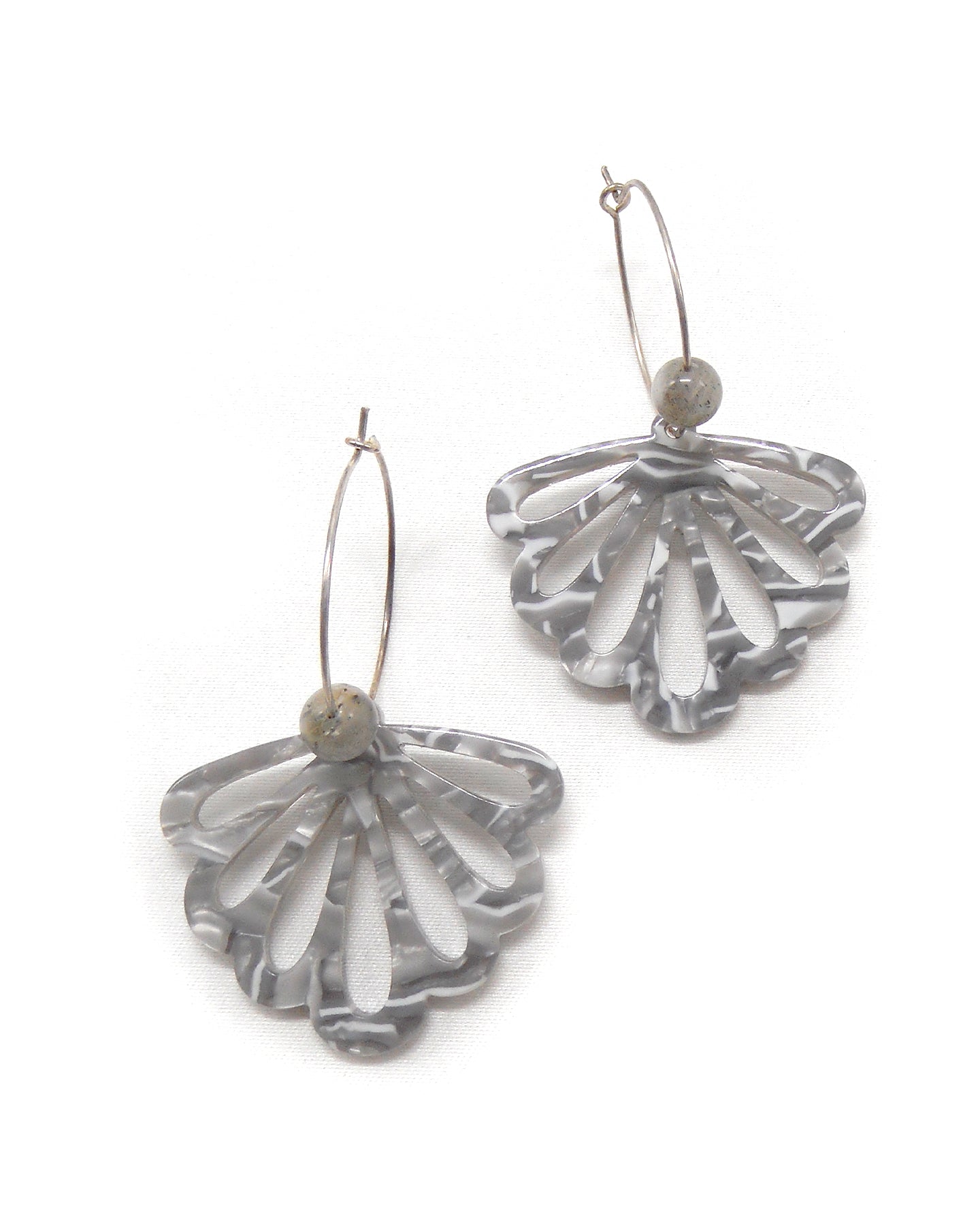Boucles d'oreilles résine vintage - ADELE/CATHERINE/CLAUDIA/ISABELLE