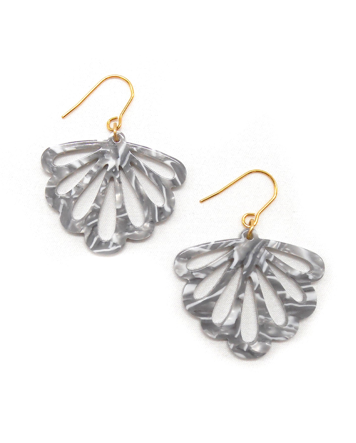 Boucles d'oreilles résine vintage - ADELE/CATHERINE/CLAUDIA/ISABELLE
