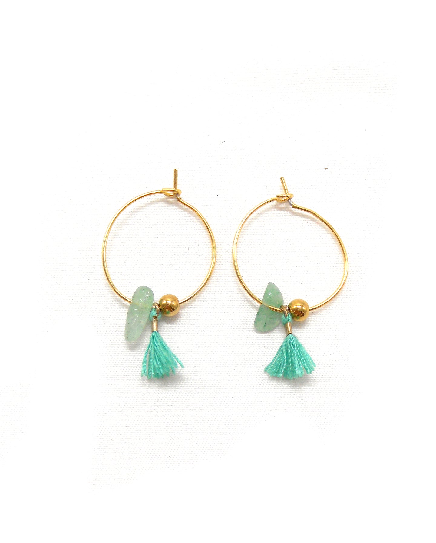 Boucles d'oreillesmini créoles mignonnes - CALIE/CALA