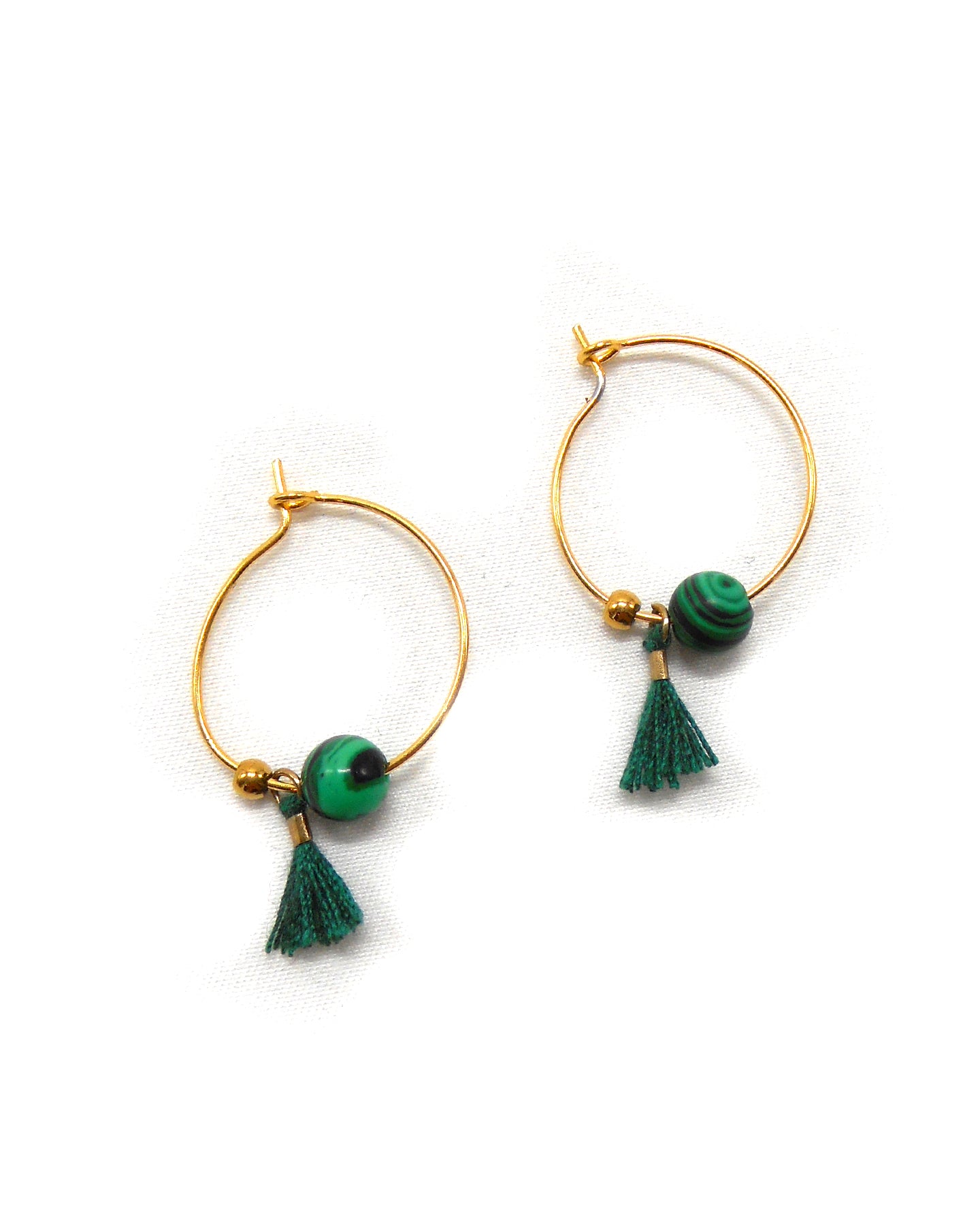 Boucles d'oreillesmini créoles mignonnes - CALIE/CALA