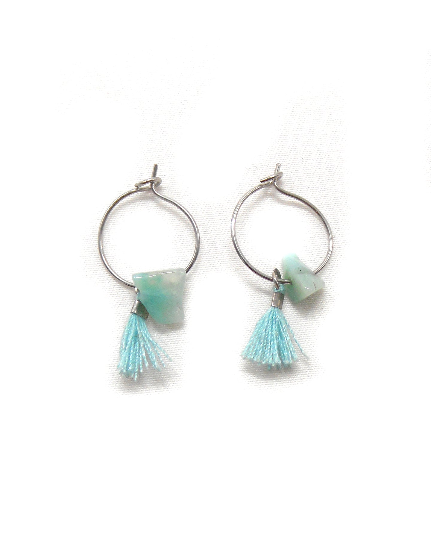 Boucles d'oreillesmini créoles mignonnes - CALIE/CALA
