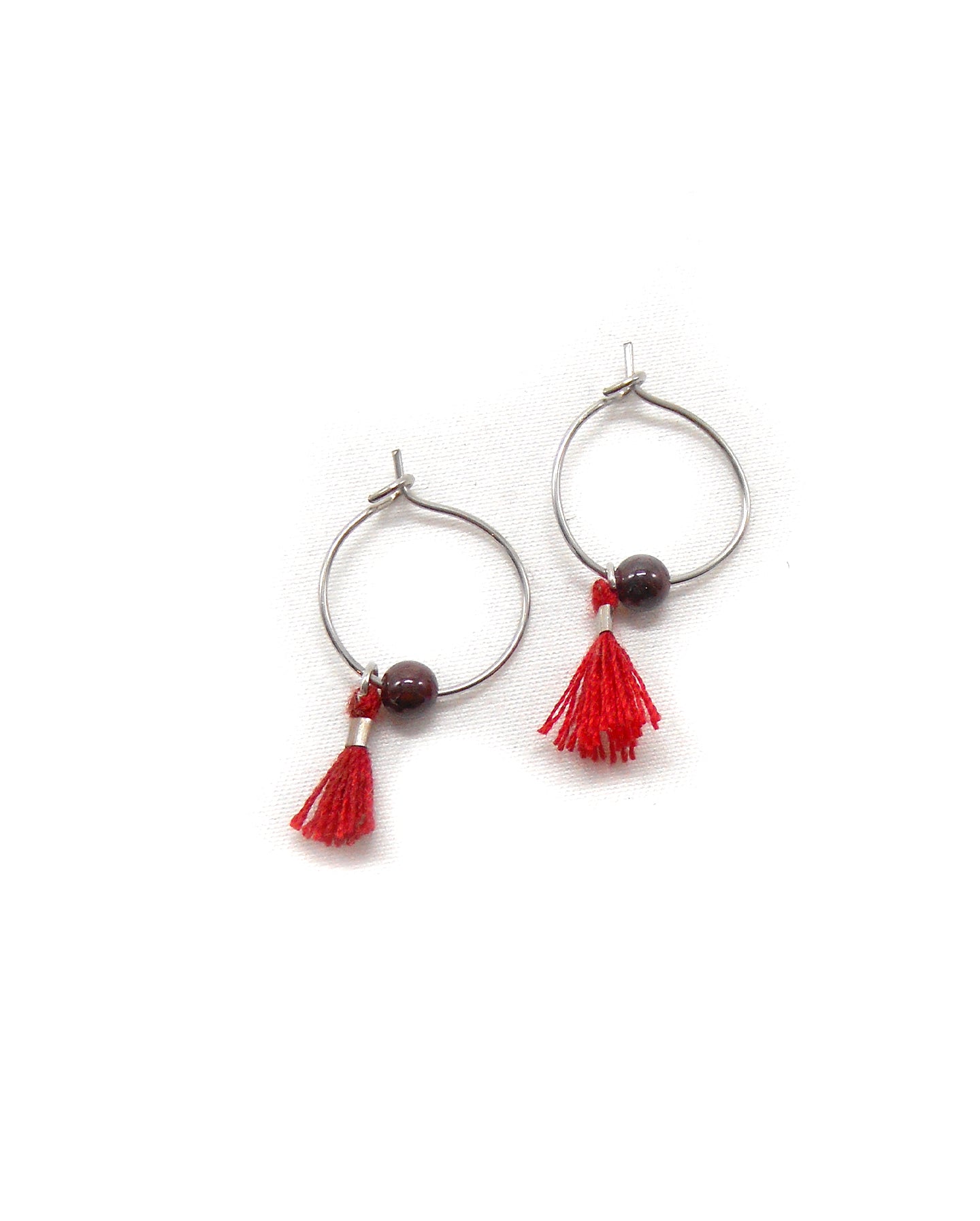 Boucles d'oreillesmini créoles mignonnes - CALIE/CALA