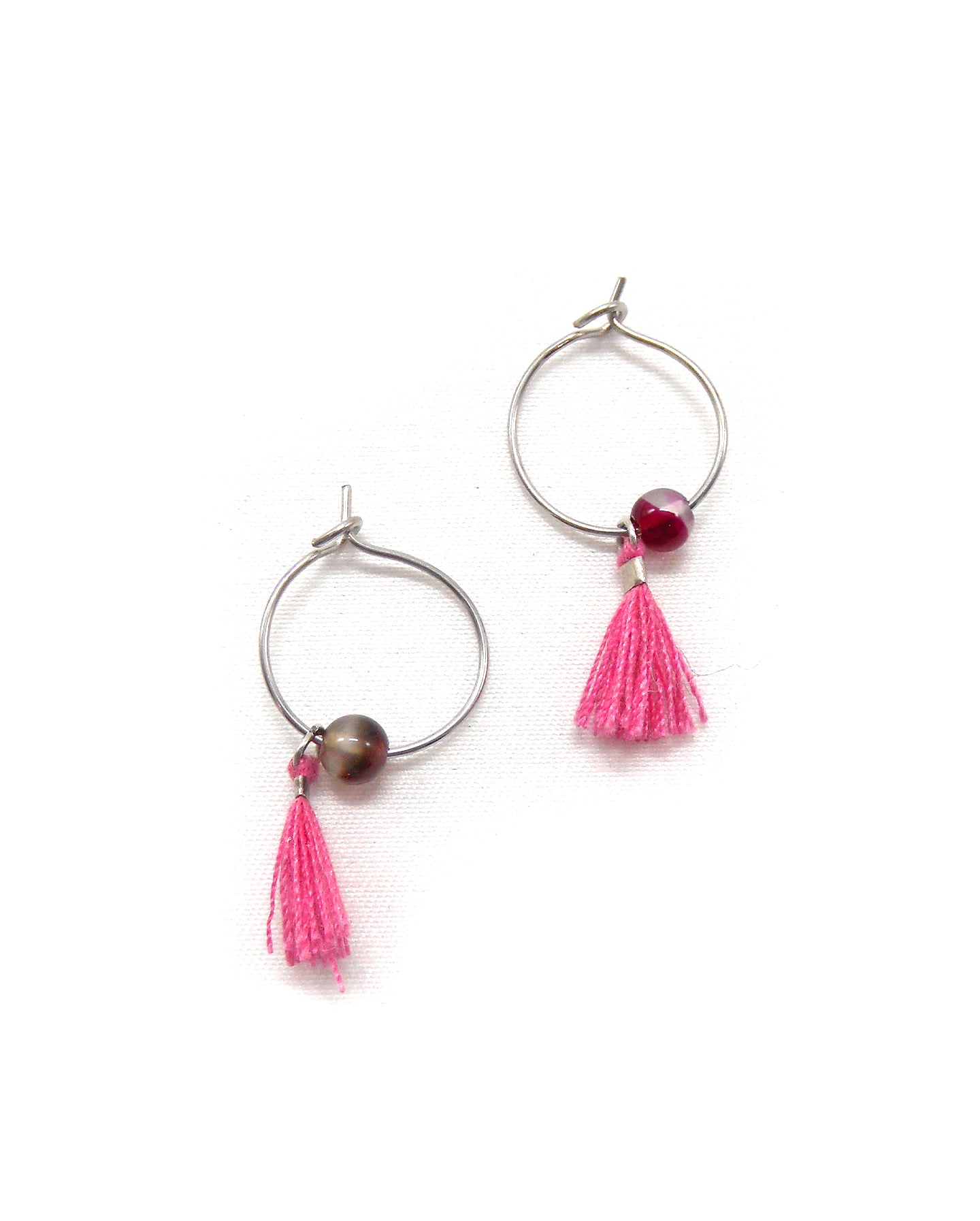 Boucles d'oreillesmini créoles mignonnes - CALIE/CALA