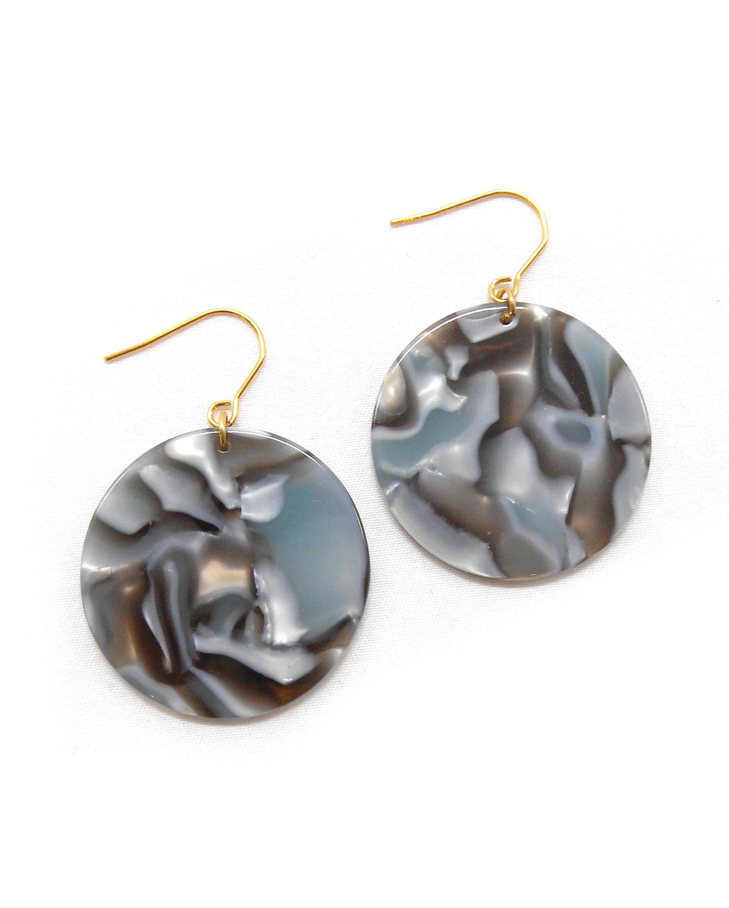 Boucles d'oreilles résine vintage - ADELE/CATHERINE/CLAUDIA/ISABELLE