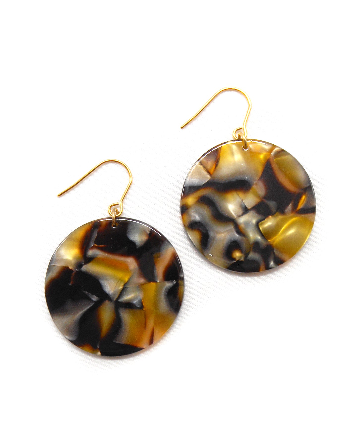 Boucles d'oreilles résine vintage - ADELE/CATHERINE/CLAUDIA/ISABELLE