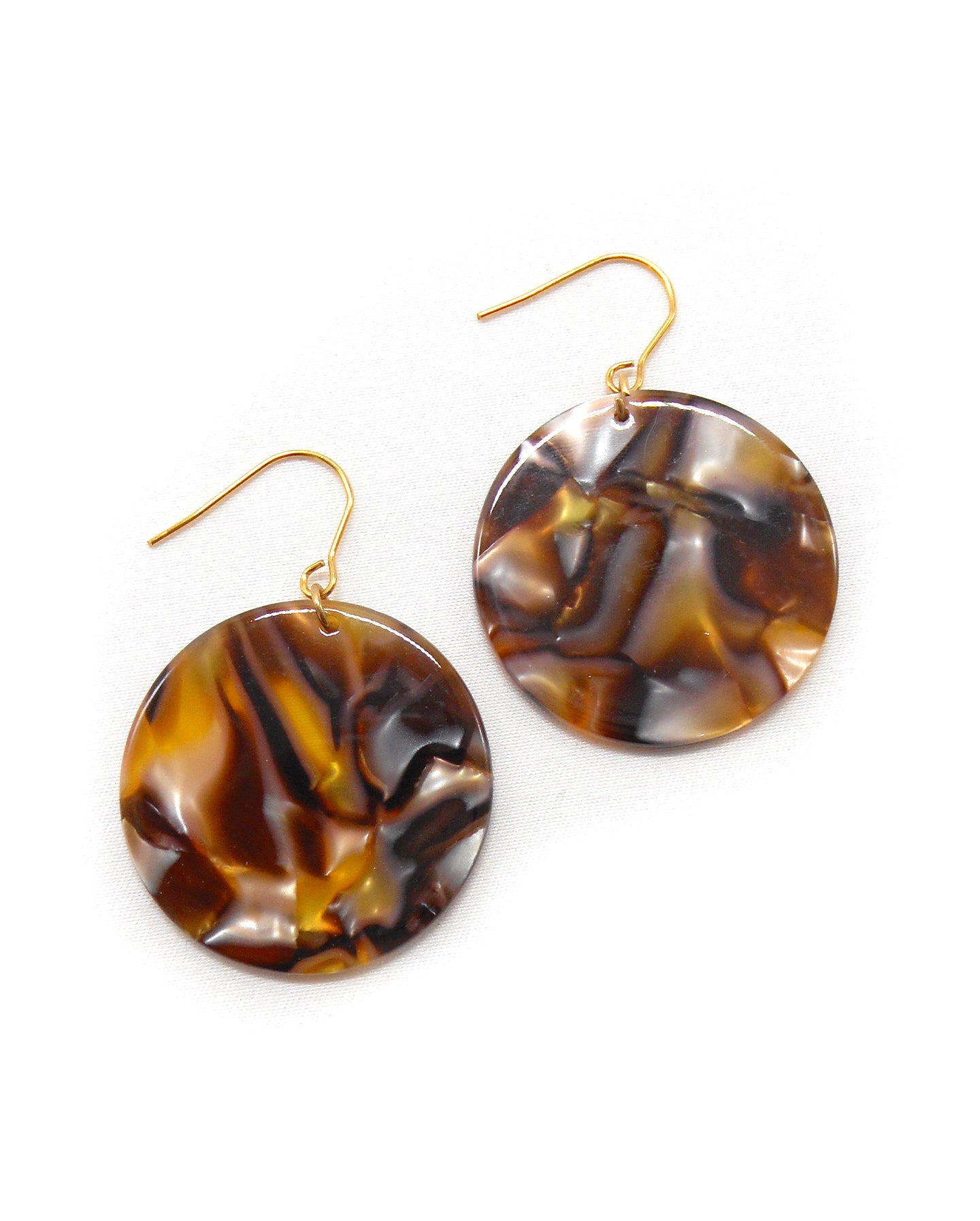 Boucles d'oreilles résine vintage - ADELE/CATHERINE/CLAUDIA/ISABELLE