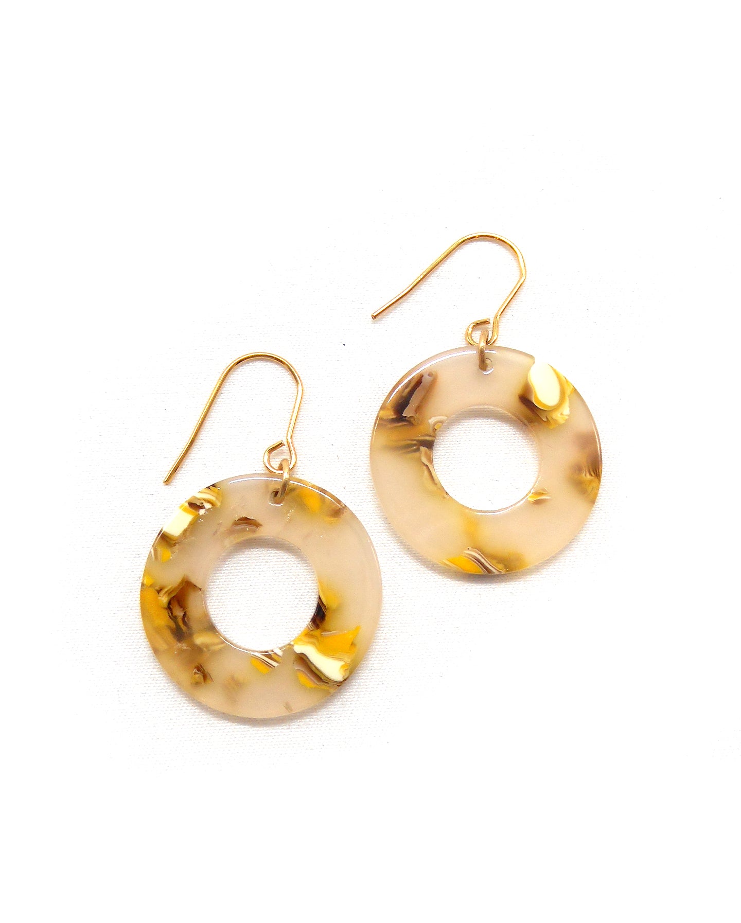 Boucles d'oreilles résine vintage - ADELE/CATHERINE/CLAUDIA/ISABELLE