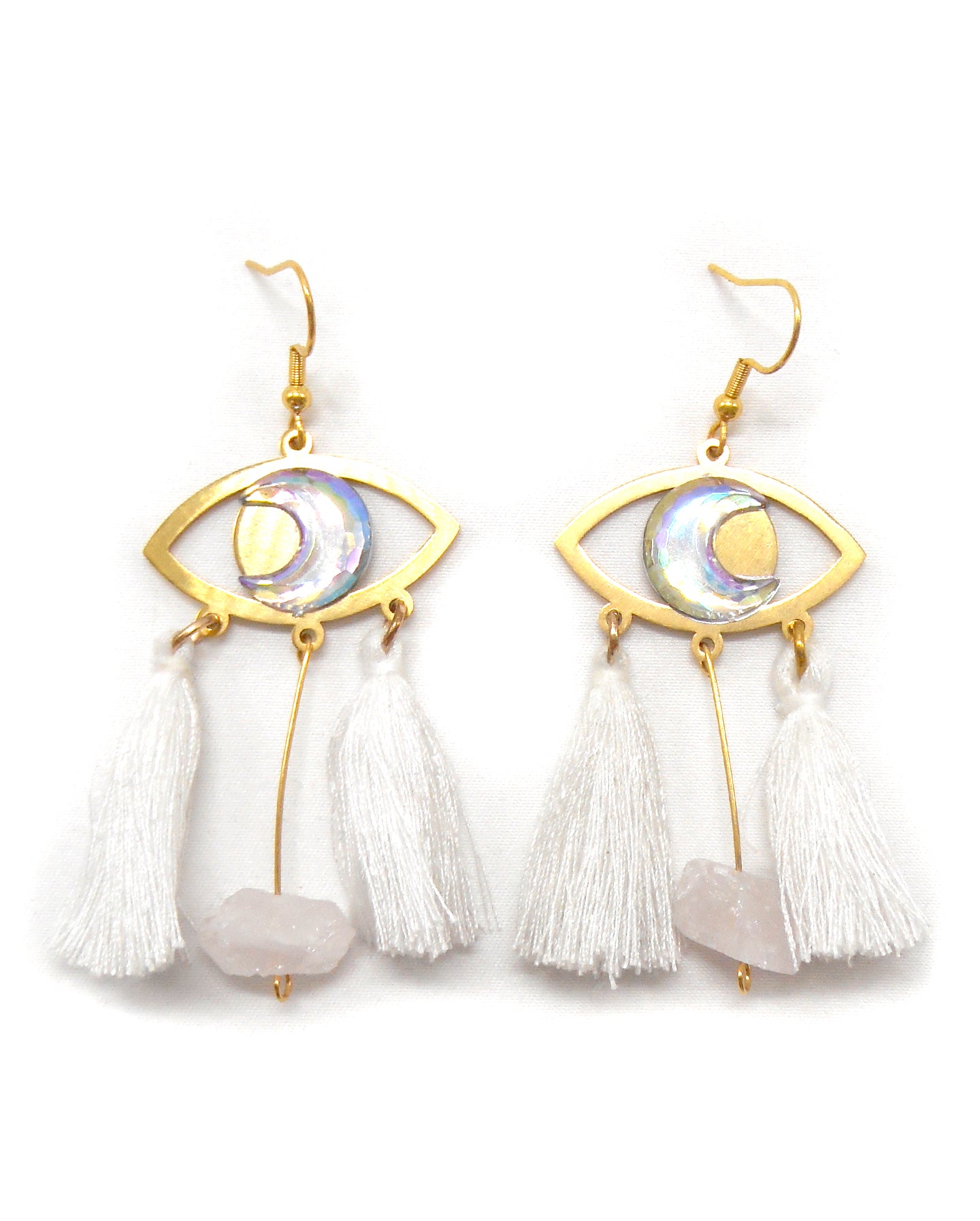 Boucles d'oreilles oeil witchy bohème - ESMA
