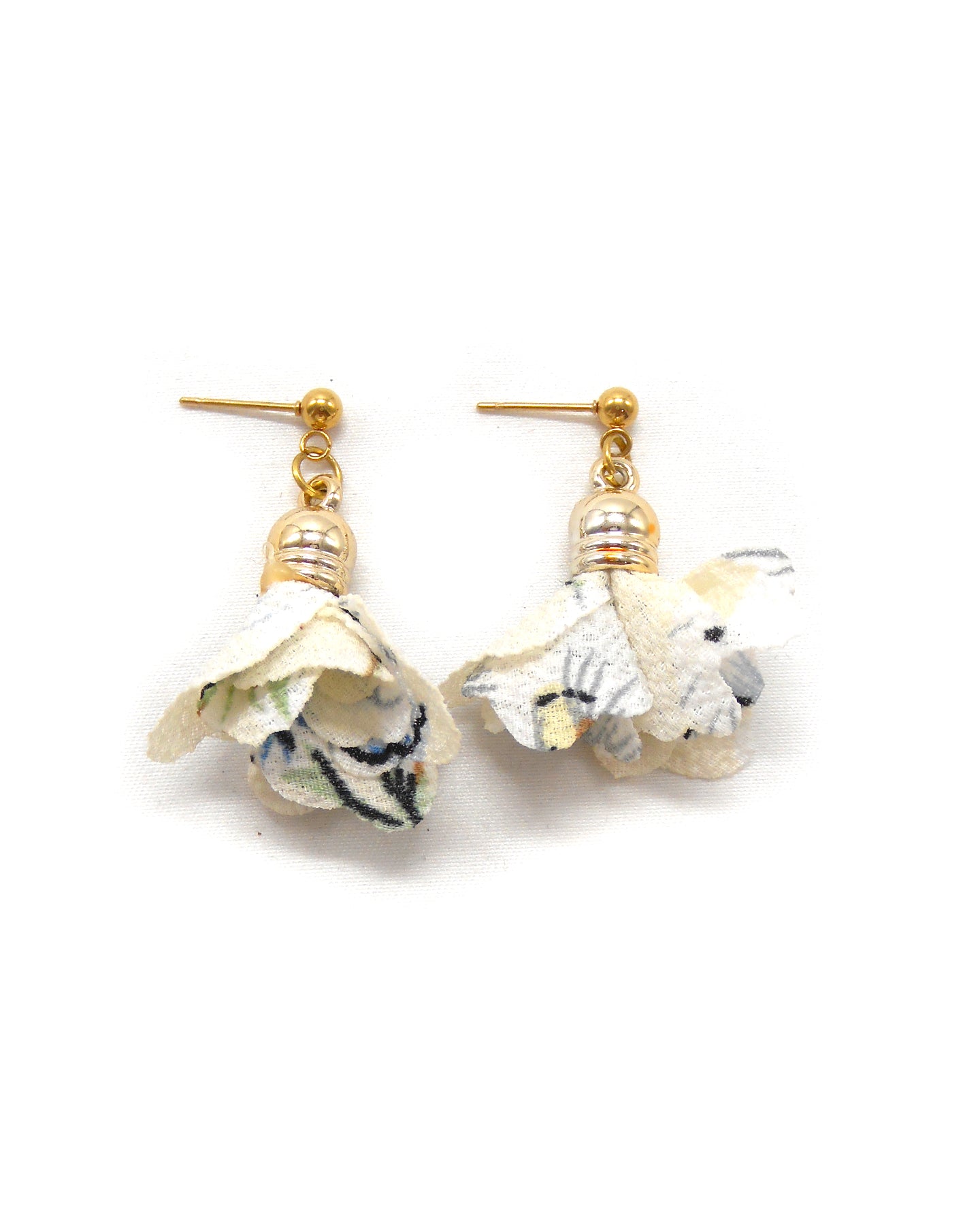 Boucles d'oreilles fleurs - FLORALINE