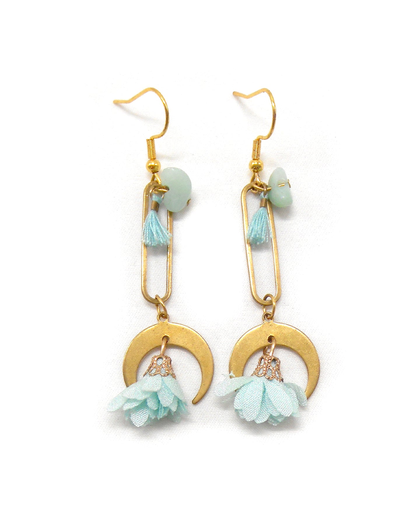 Boucles d'oreilles ésotérique main, oeil, féerique, pièces uniques