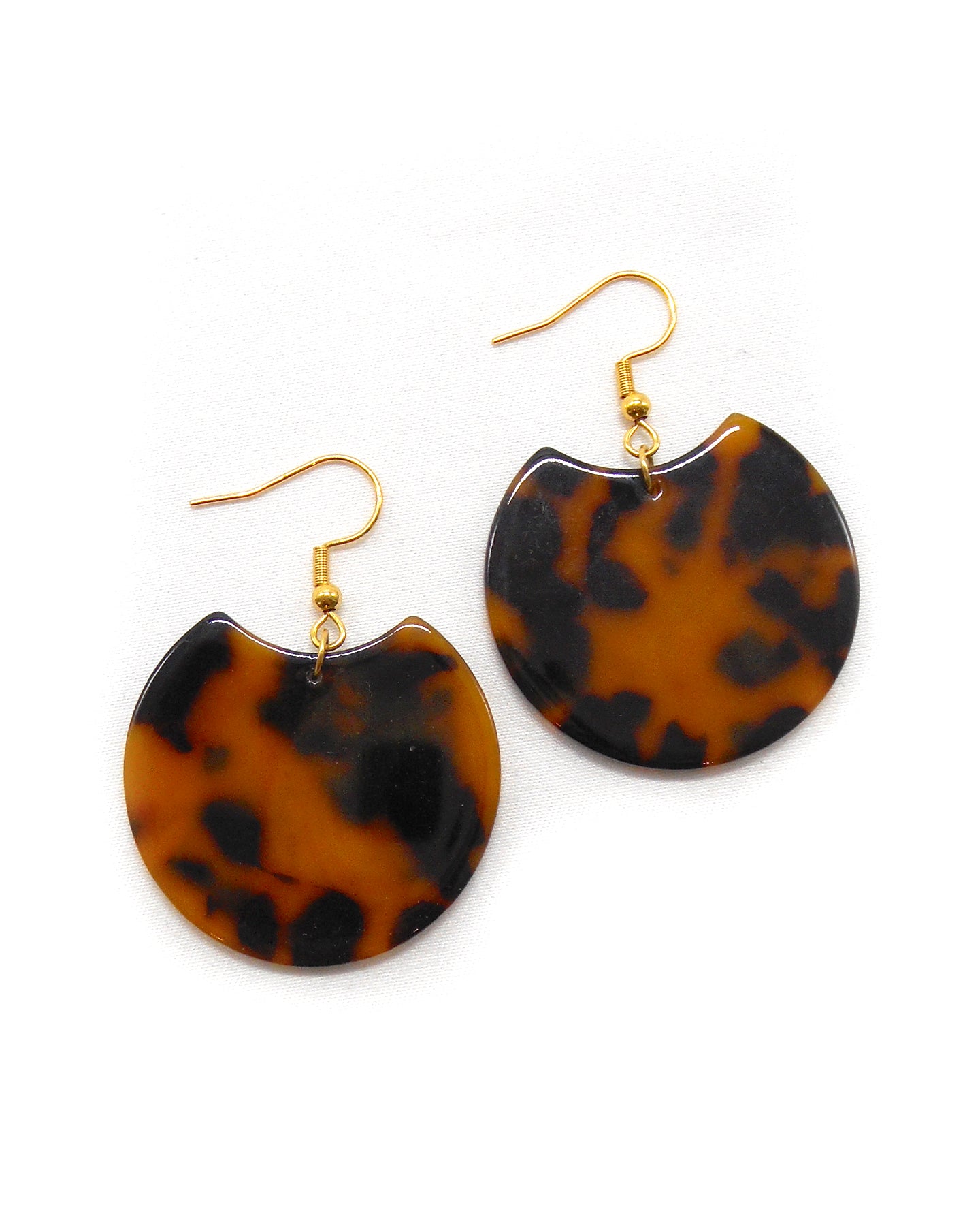 Boucles d'oreilles résine vintage - ADELE/CATHERINE/CLAUDIA/ISABELLE