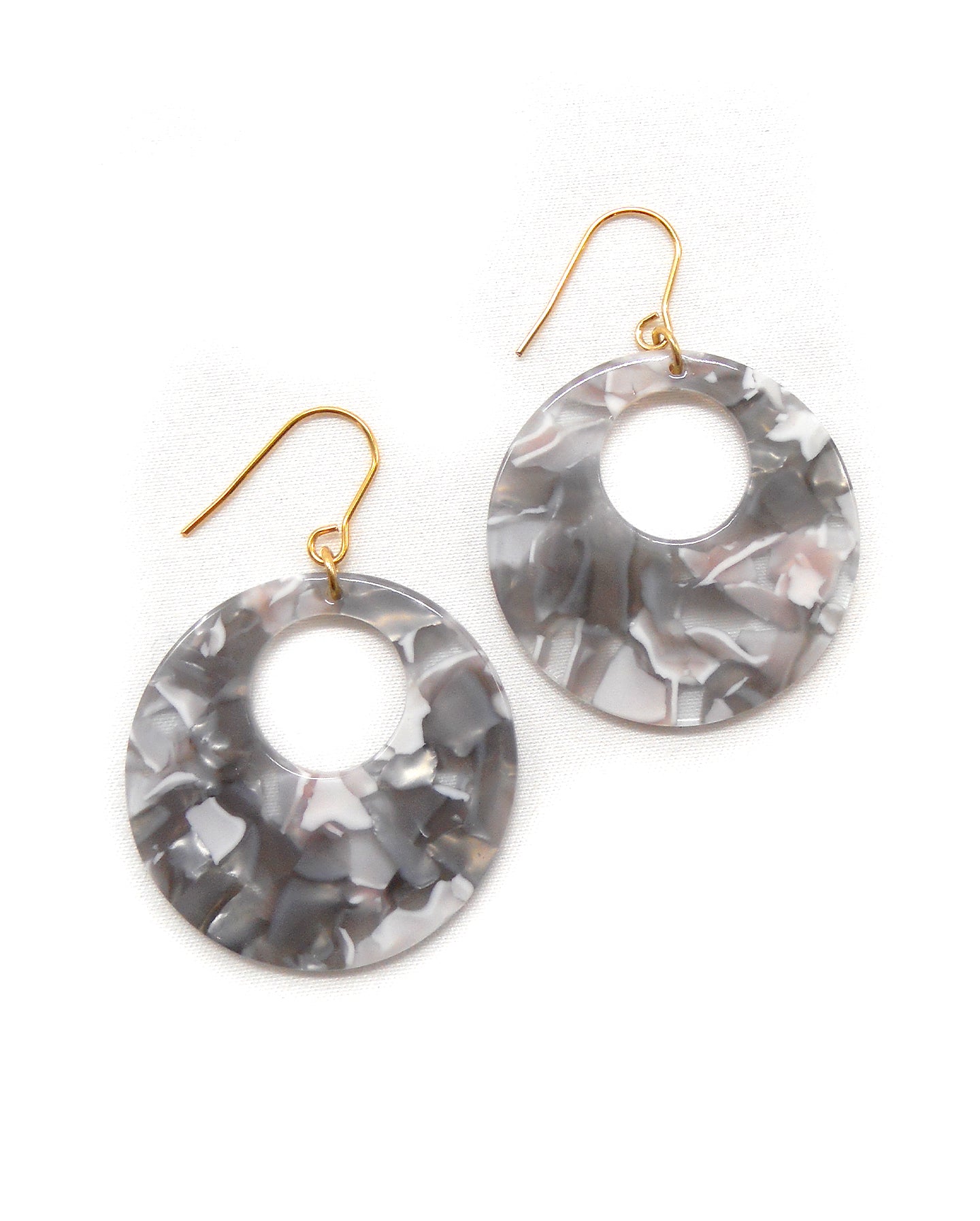 Boucles d'oreilles résine vintage - ADELE/CATHERINE/CLAUDIA/ISABELLE