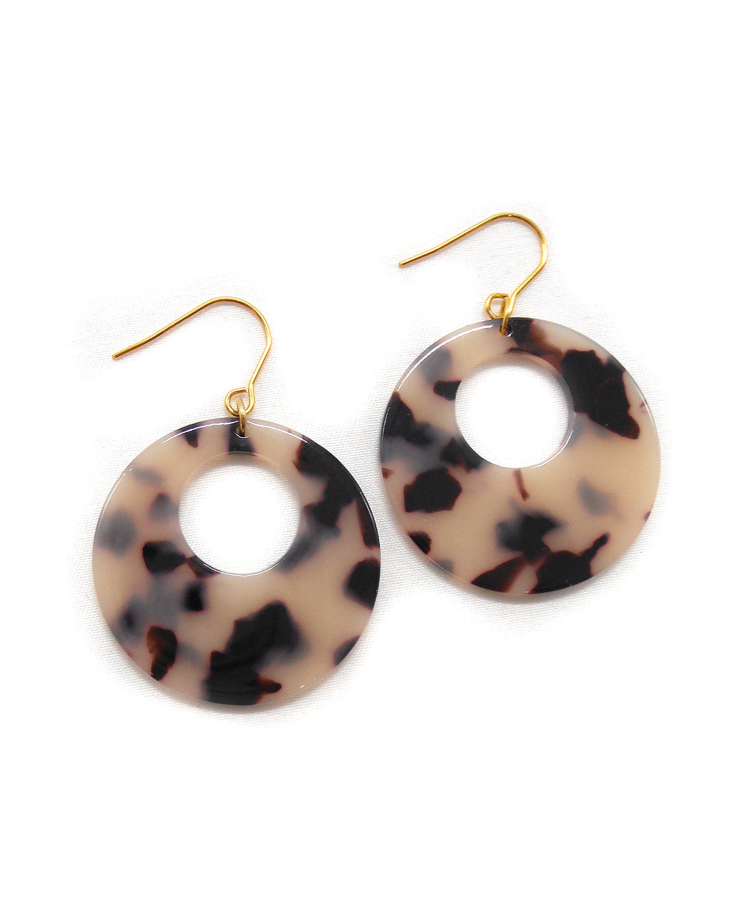 Boucles d'oreilles résine vintage - ADELE/CATHERINE/CLAUDIA/ISABELLE