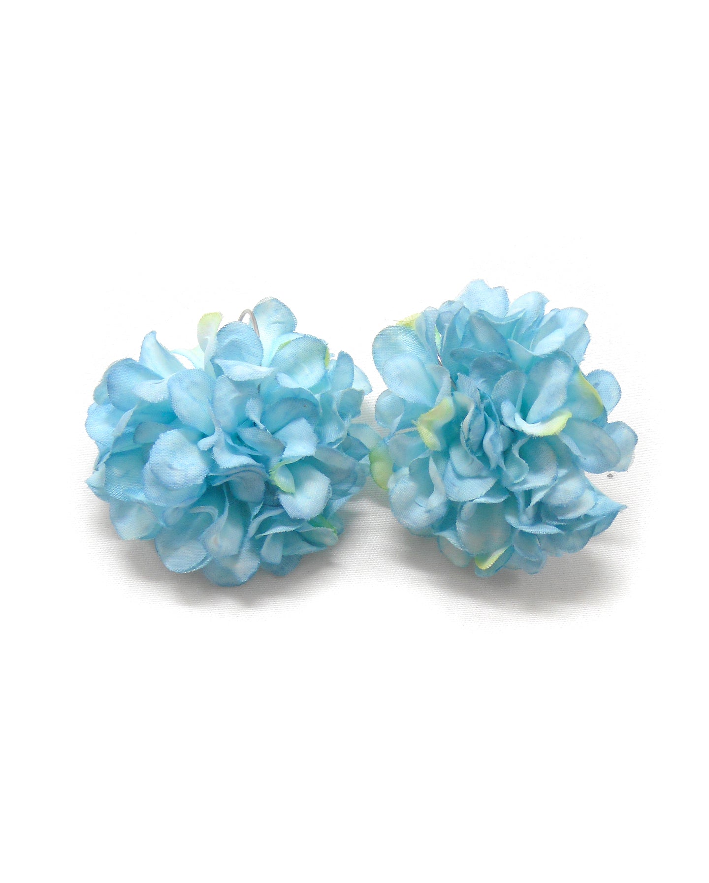 Boucles d'oreilles créoles grandes fleurs - JULIA