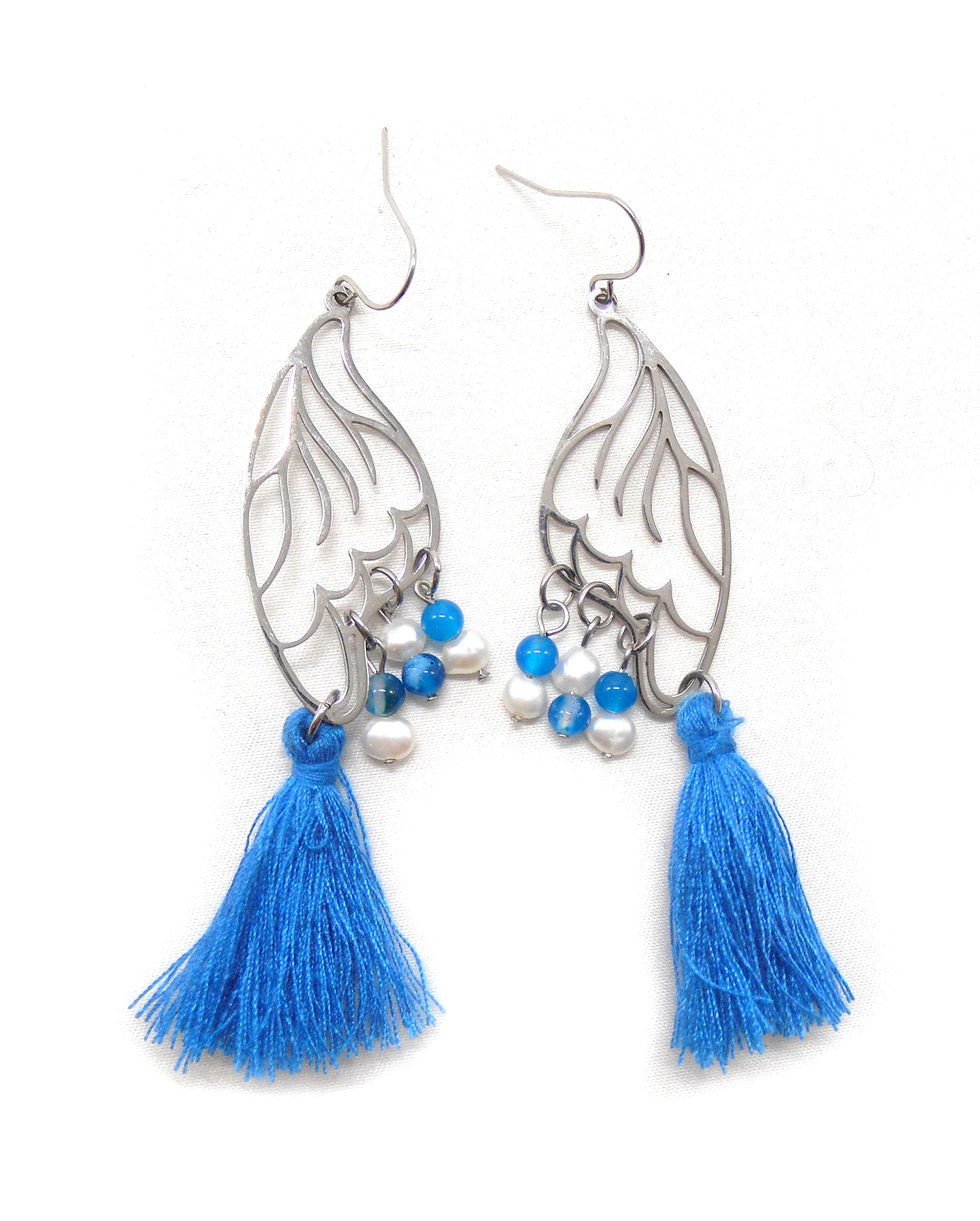 Boucles d'oreilles ésotérique main, oeil, féerique, pièces uniques