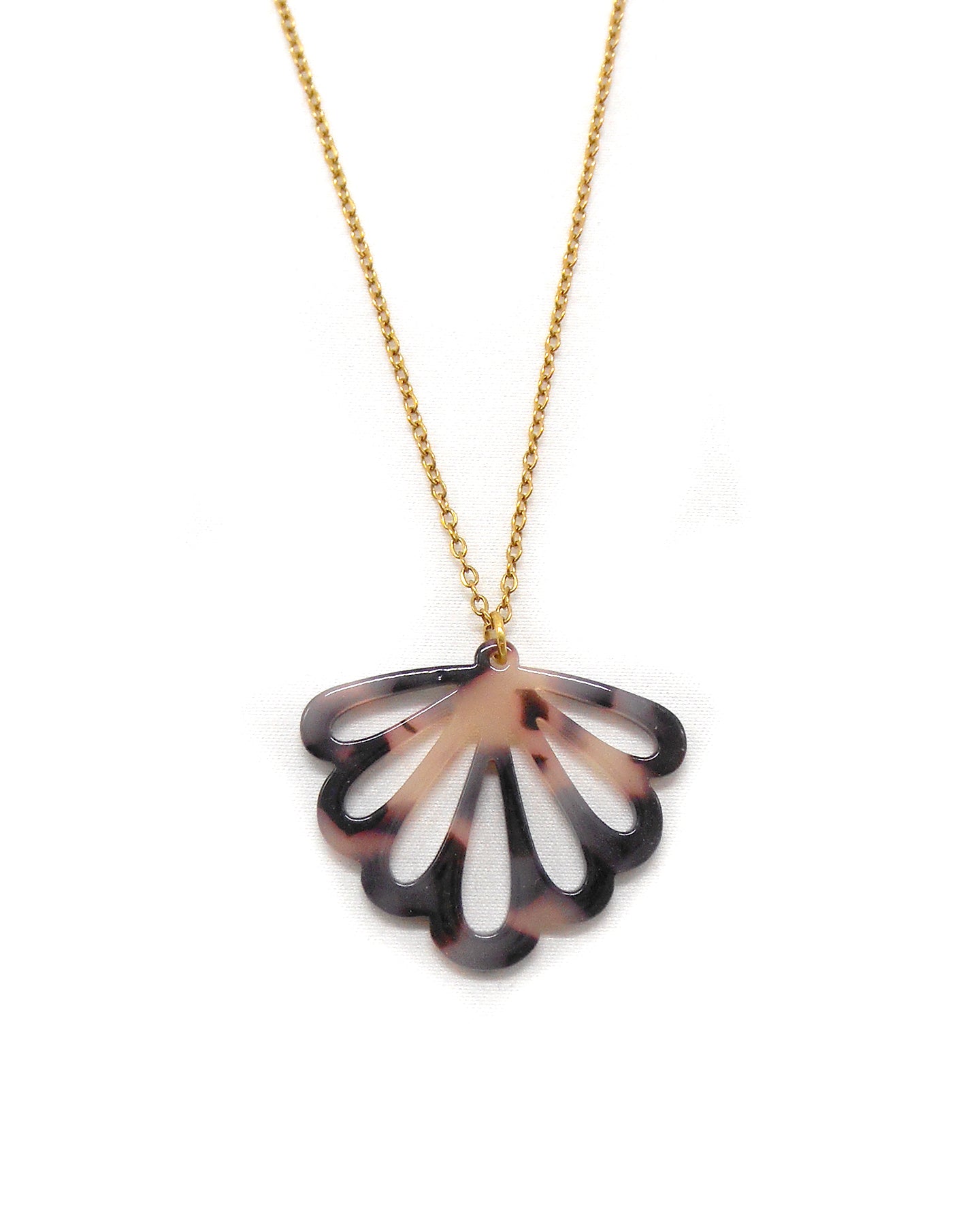 Collier résine retro vintage - ADELE/CLAUDIA/CATHERINE/ISABELLE/JEANNE/PHILO