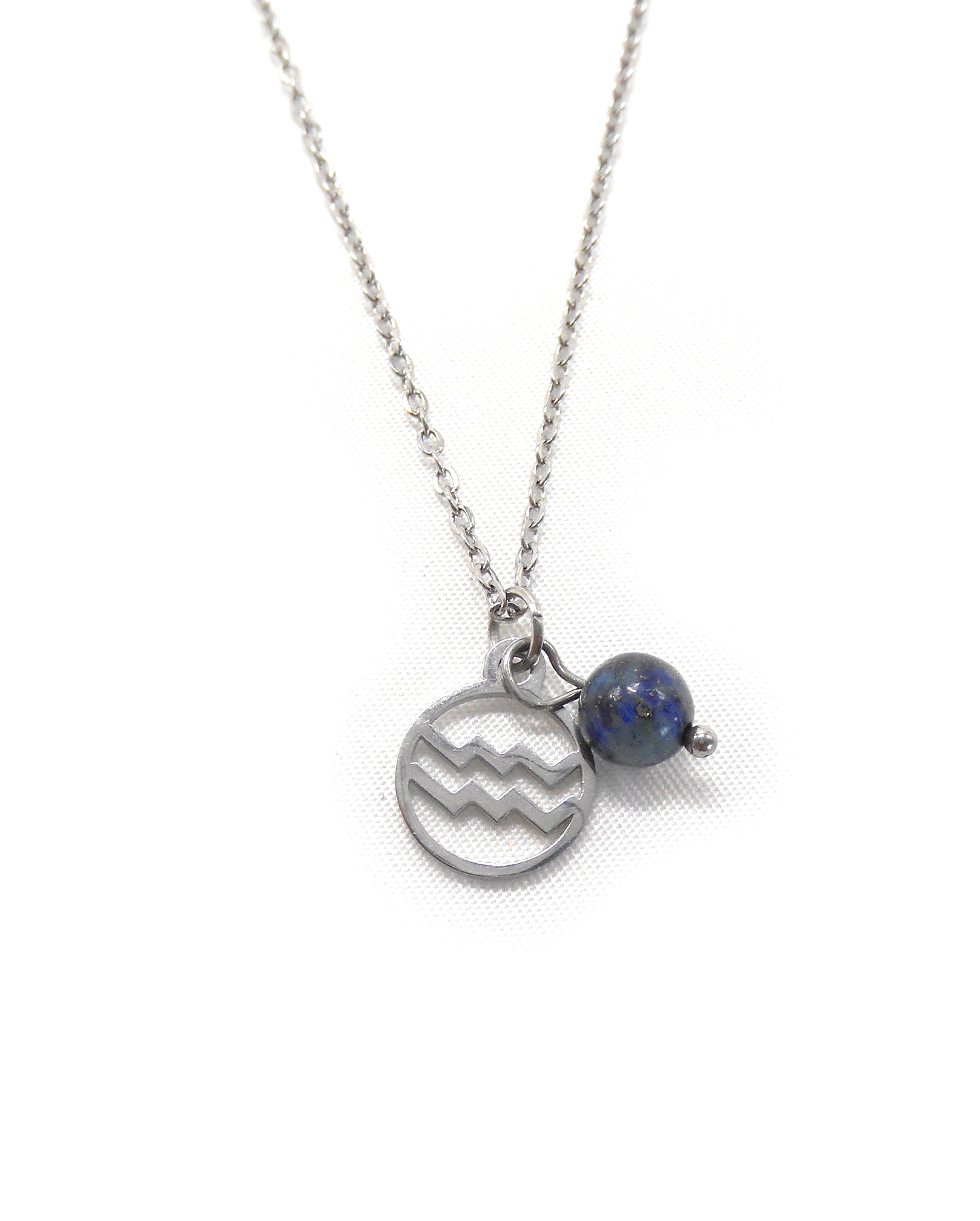 Collier astrologie et pierres naturelles - ASTREE