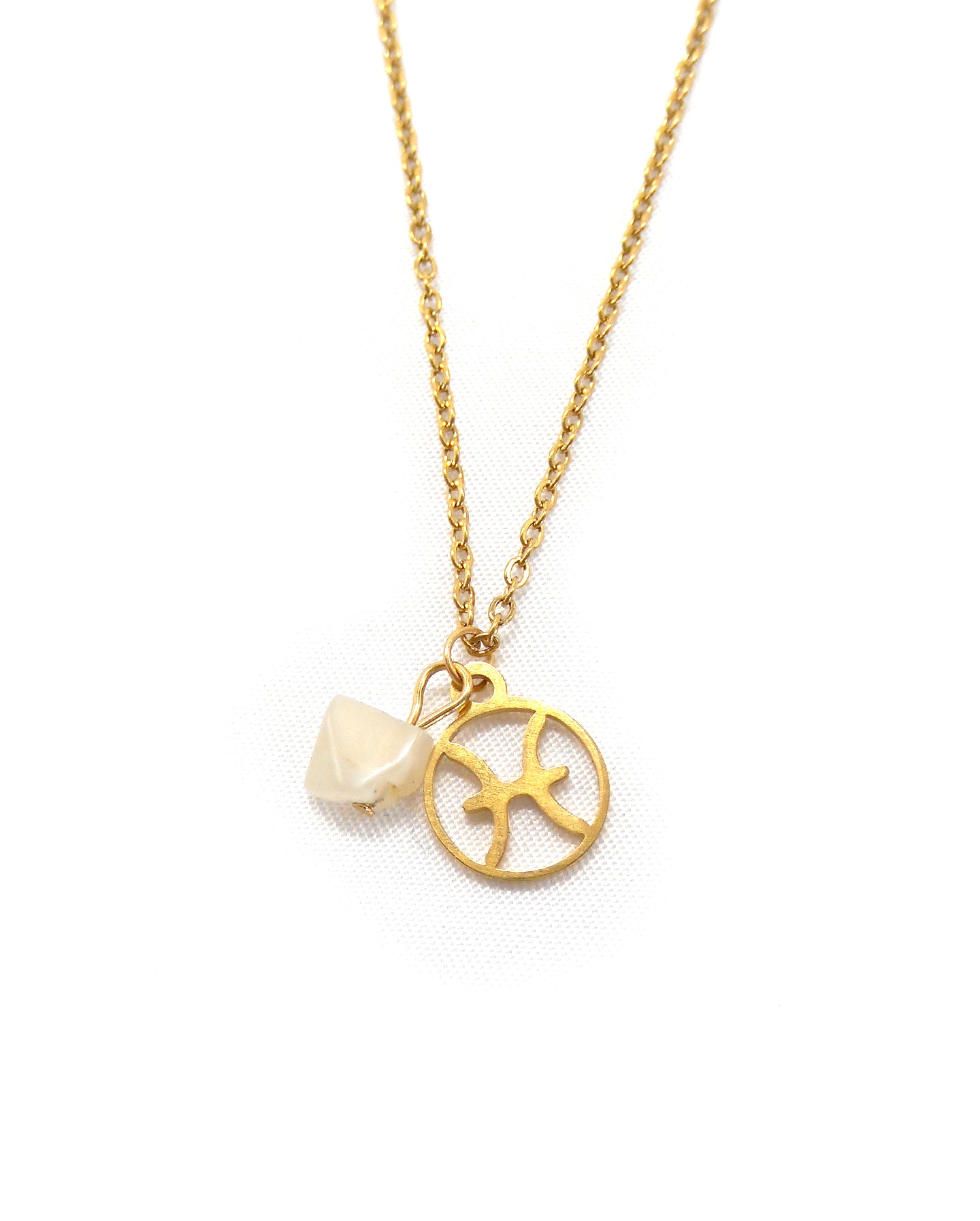 Collier astrologie et pierres naturelles - ASTREE