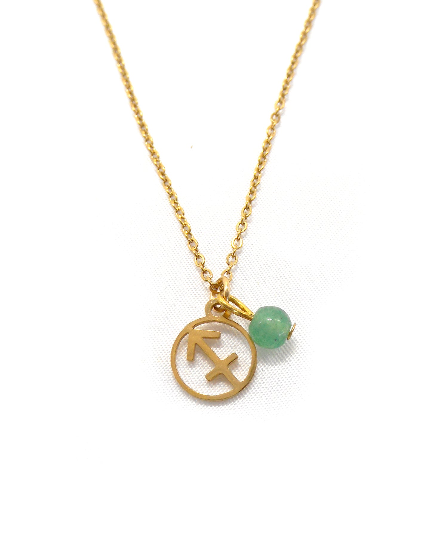 Collier astrologie et pierres naturelles - ASTREE