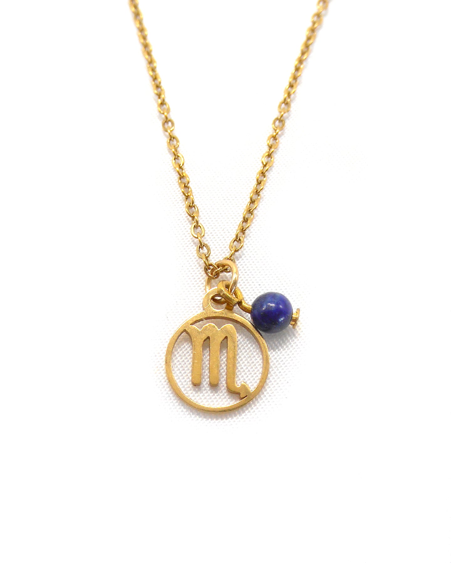 Collier astrologie et pierres naturelles - ASTREE