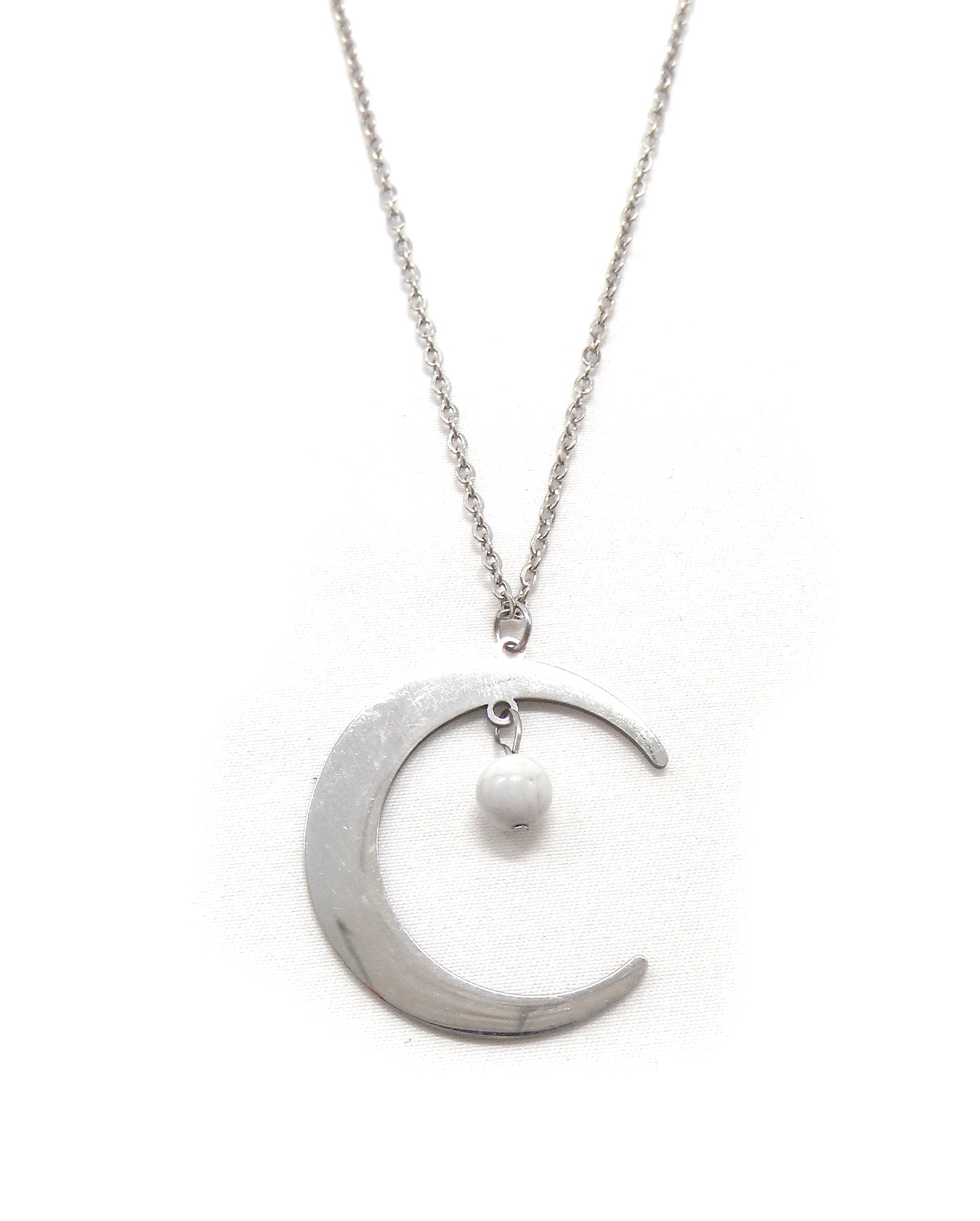 Collier inspiration lune/étoile/soleil, pièce unique