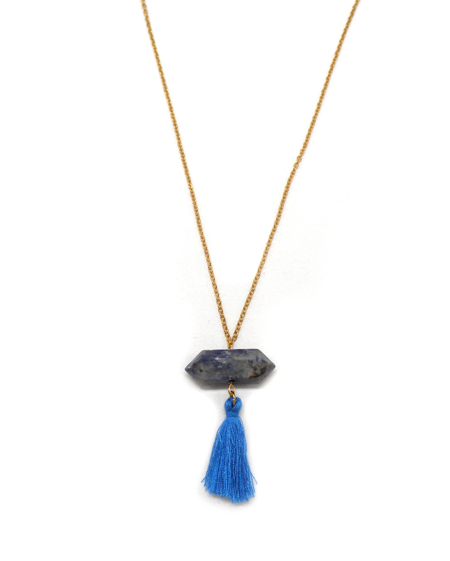 Collier long cristal bohème - IZIA