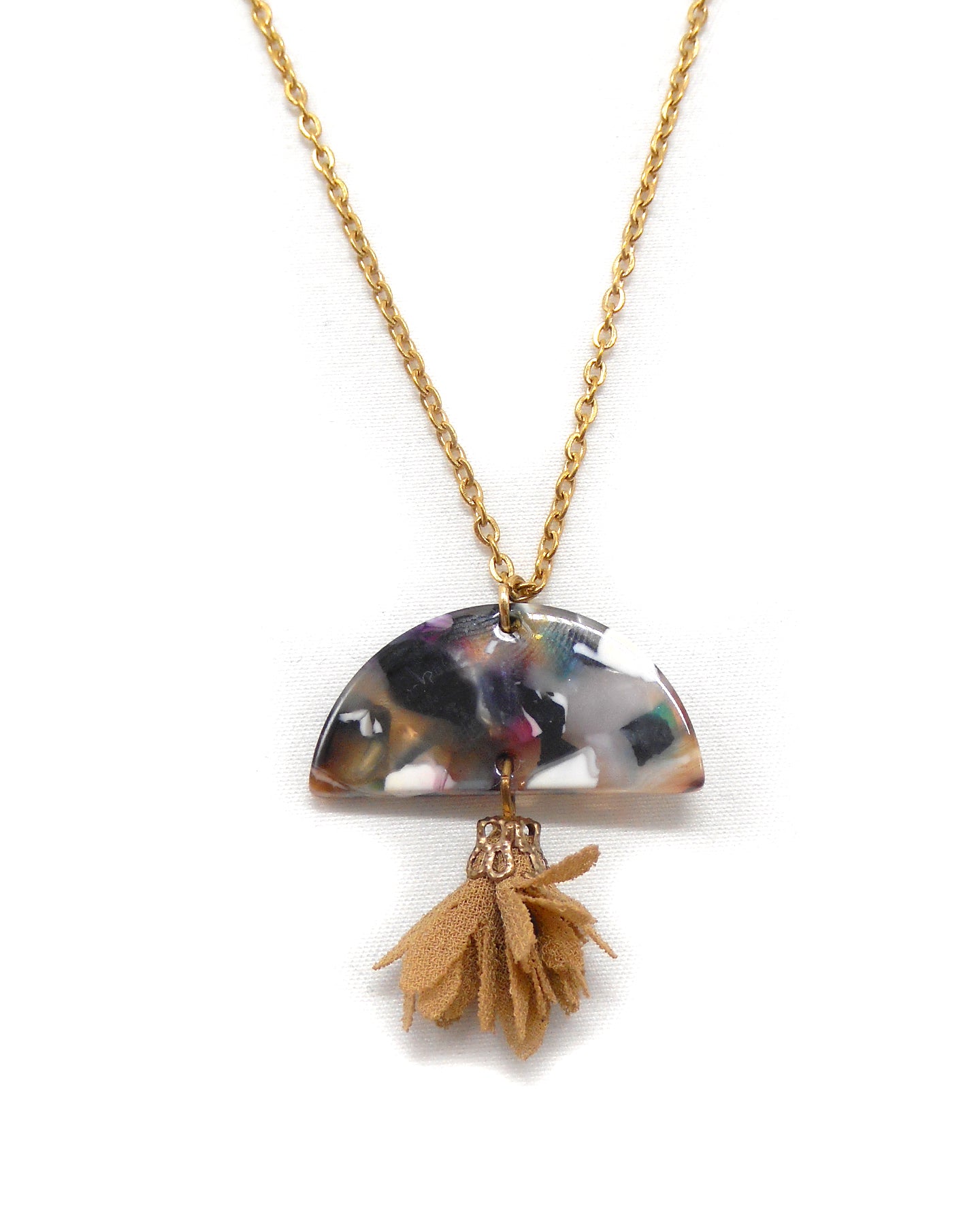 Collier retro floral - JOHANNA