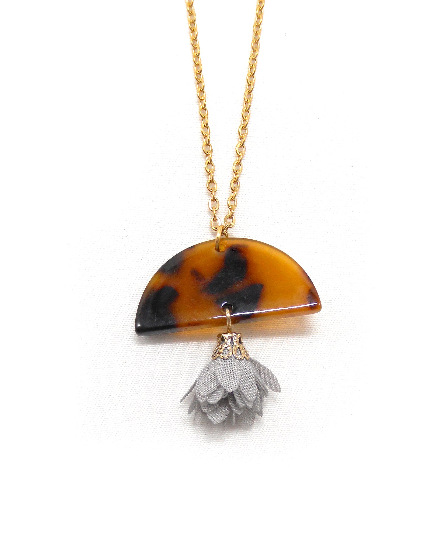 Collier retro floral - JOHANNA