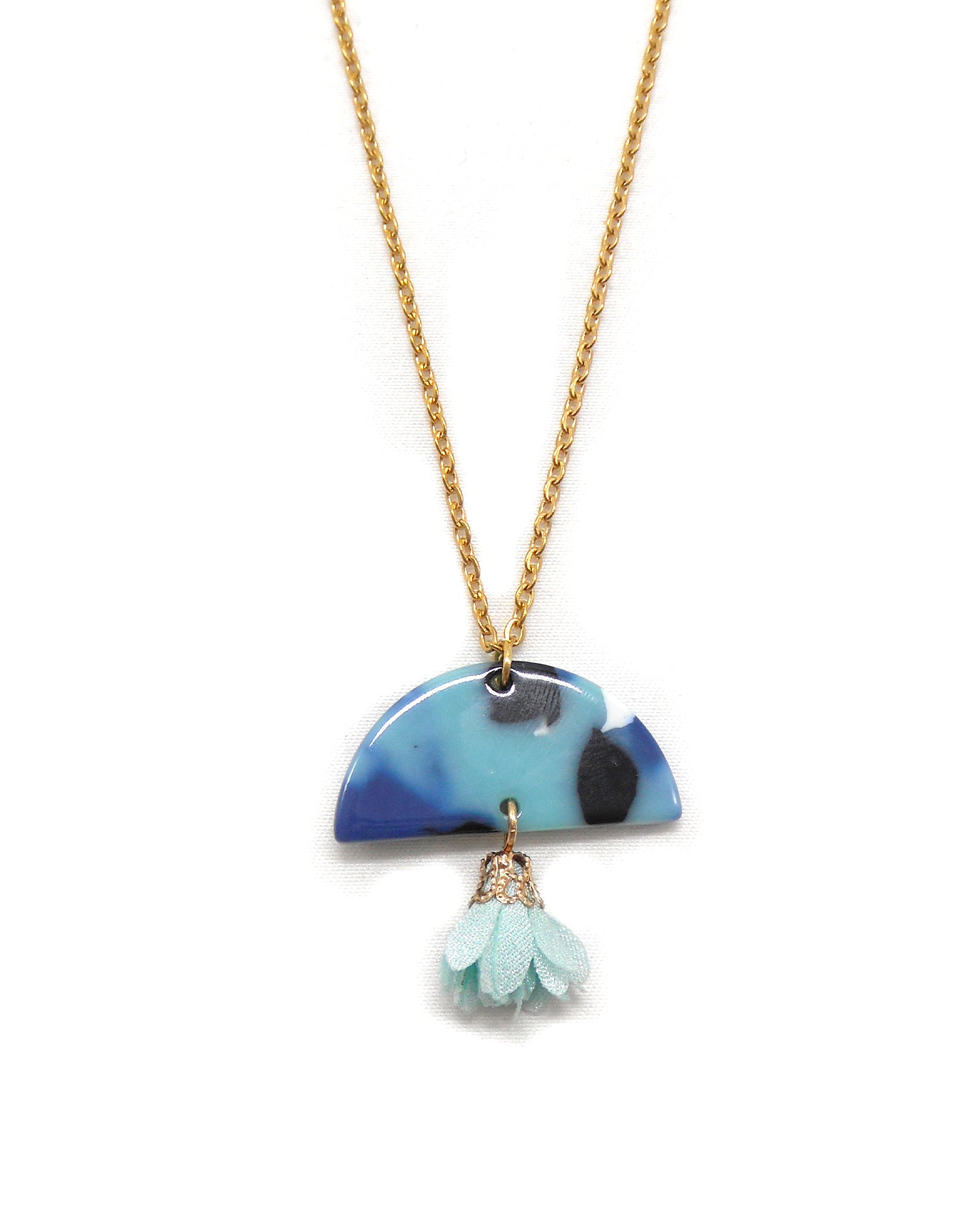 Collier retro floral - JOHANNA