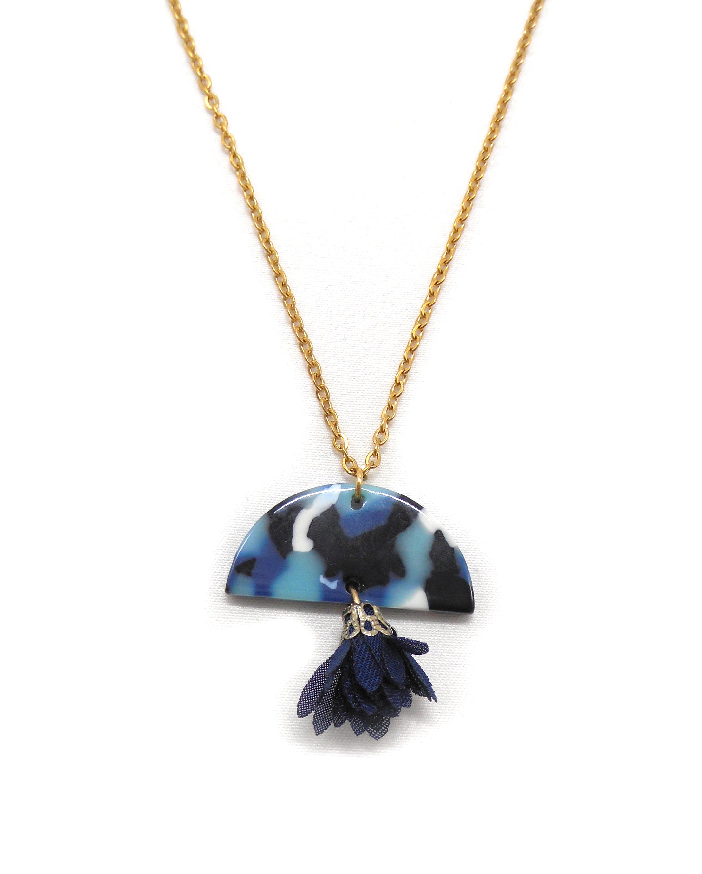 Collier retro floral - JOHANNA
