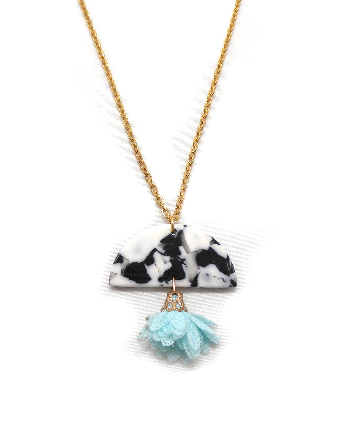 Collier retro floral - JOHANNA