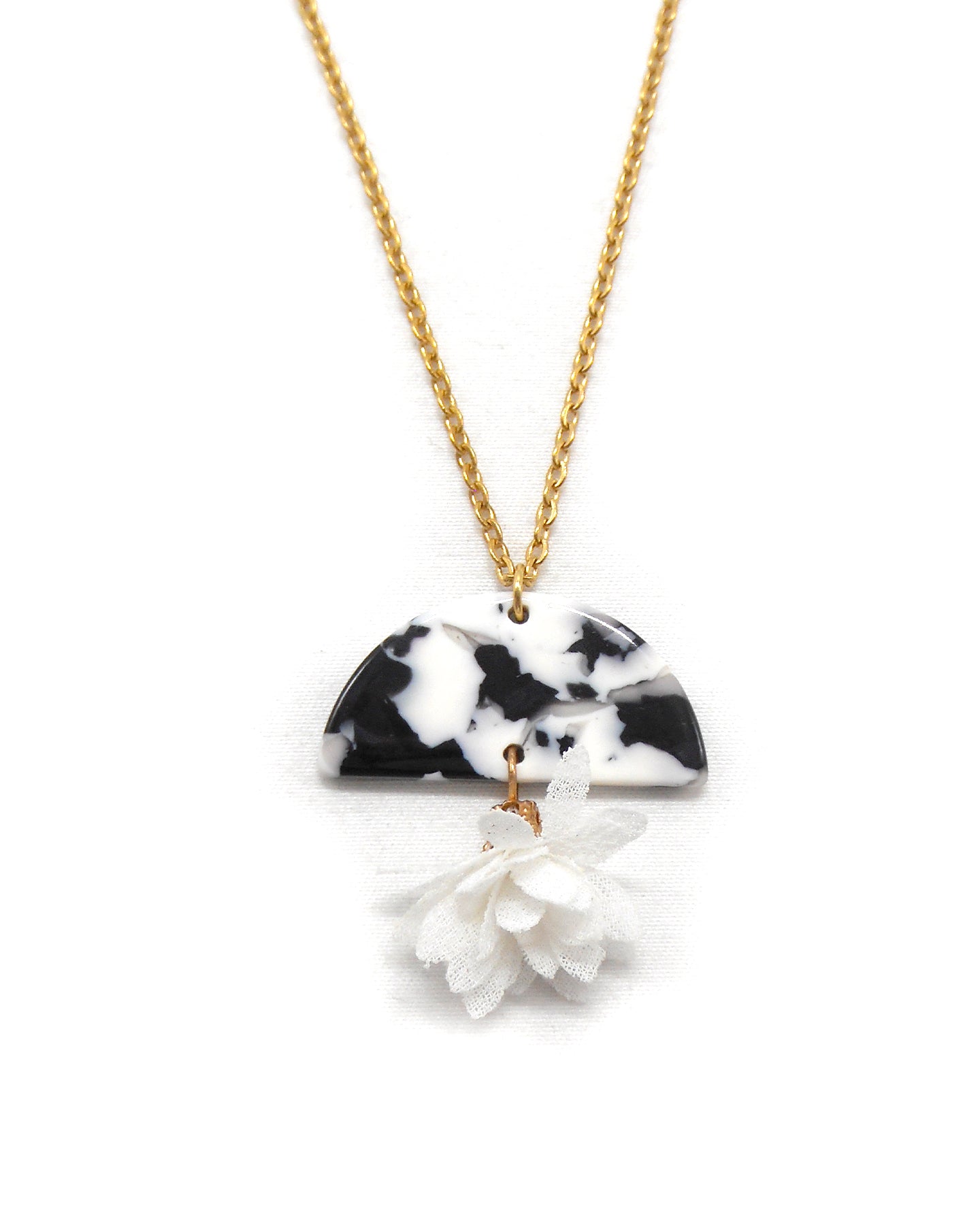 Collier retro floral - JOHANNA