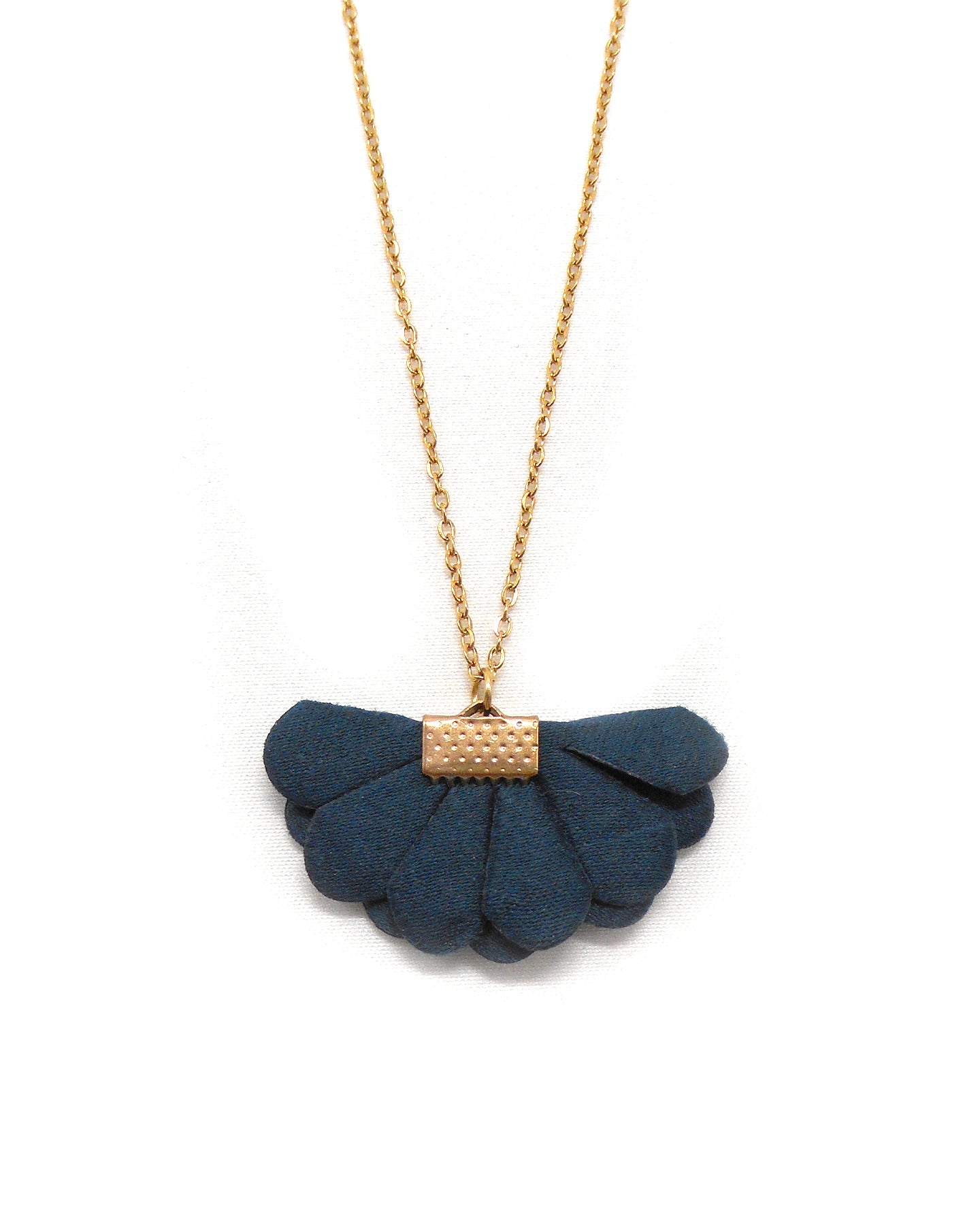 Collier pompon fleur - FIONA/TILLY/PENELOPE/NOUR/SACHA/PETALE/MOIRA